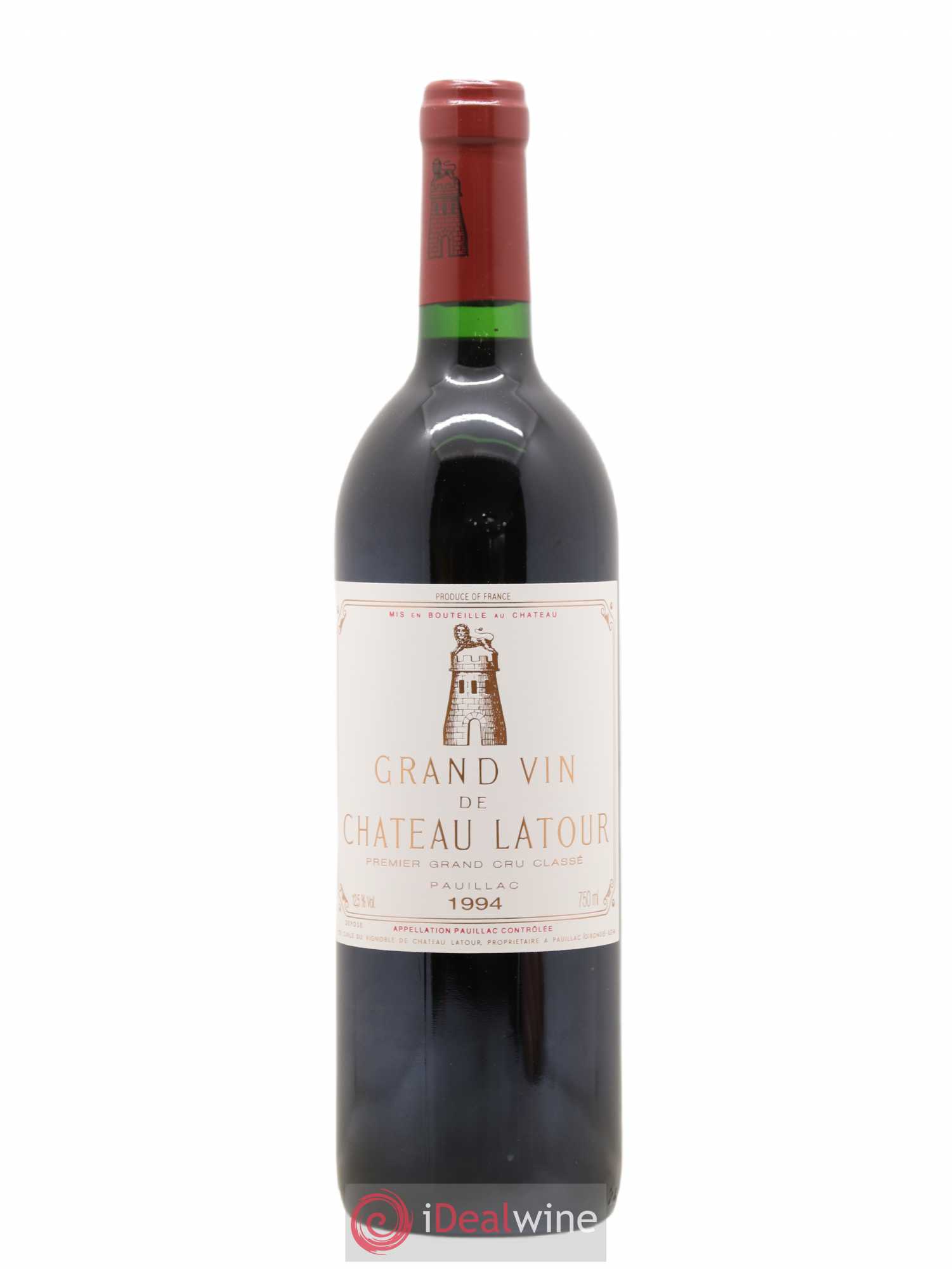 Château Latour 1er Grand Cru Classé 1994 - Lot de 1 bouteille - 0