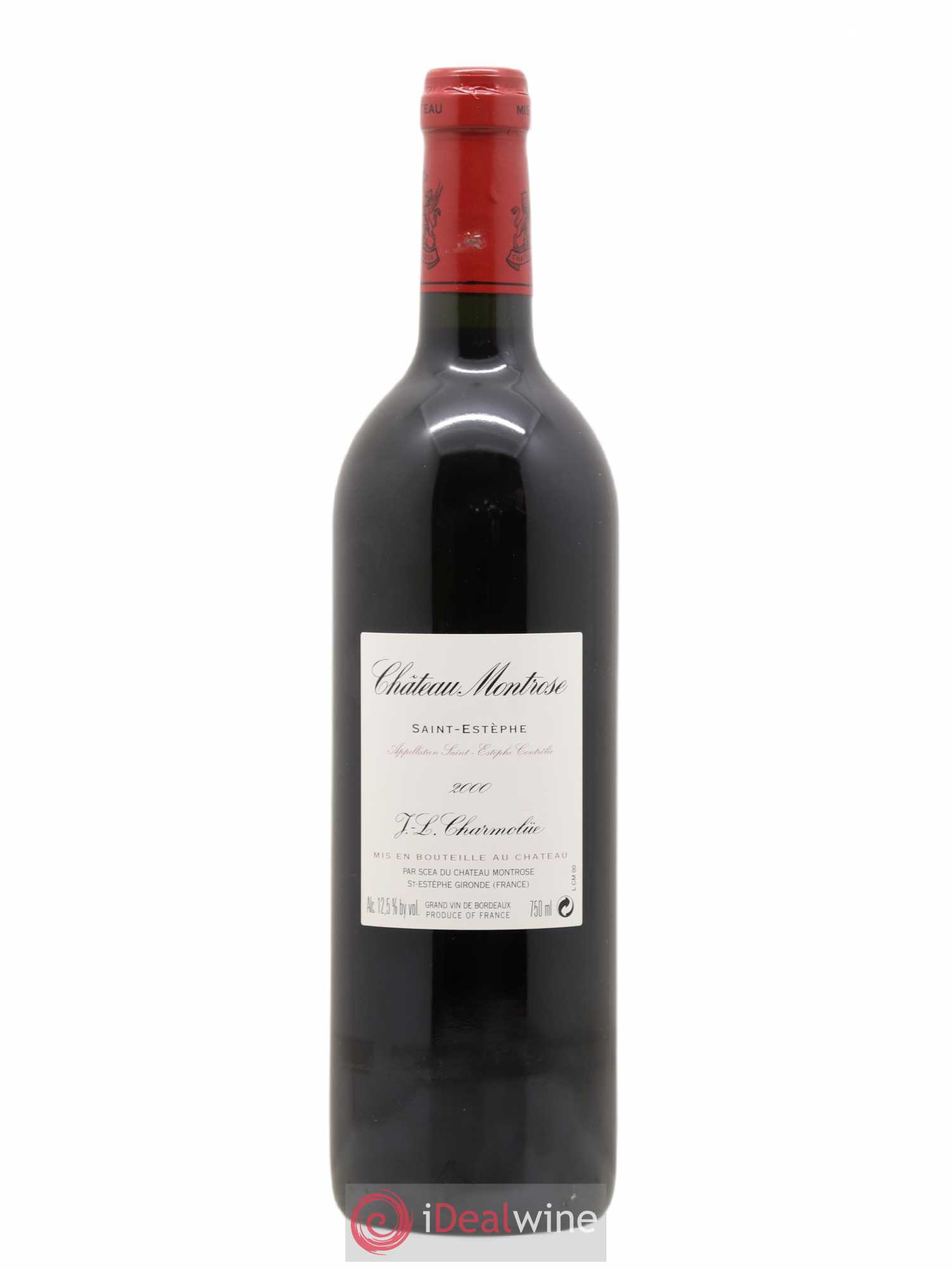 Château Montrose 2ème Grand Cru Classé 2000 - Lot de 1 bouteille - 1