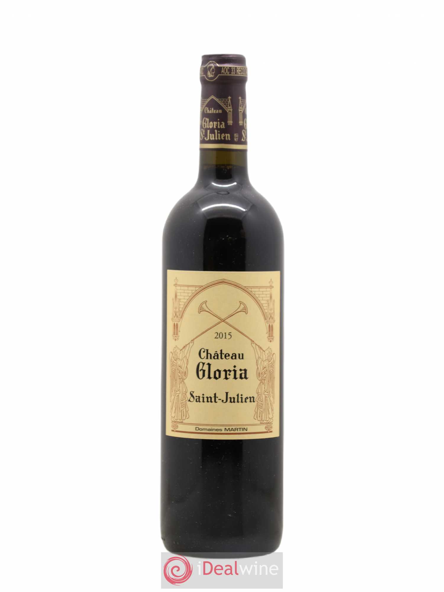 Château Gloria 2015 - Lot de 1 bouteille - 0