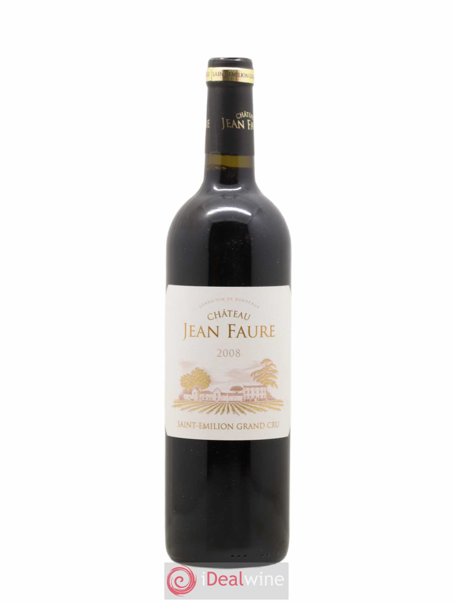 Château Jean Faure Grand Cru Classé 2008 - Lot de 1 bouteille - 0