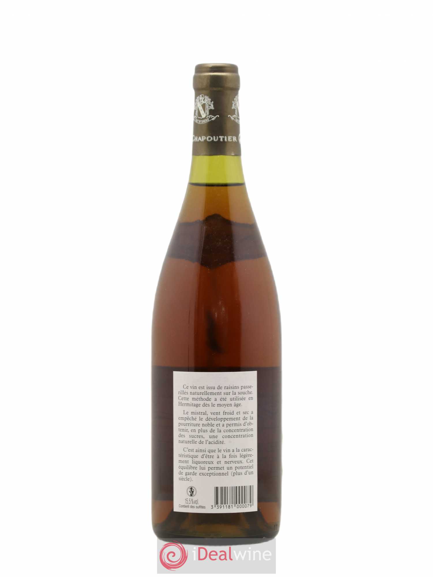 Hermitage Velours Chapoutier 1982 - Lot de 1 bouteille - 1