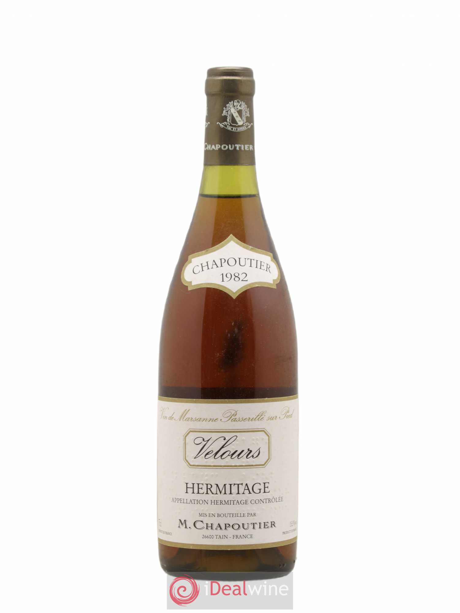 Hermitage Velours Chapoutier 1982 - Lot de 1 bouteille - 0