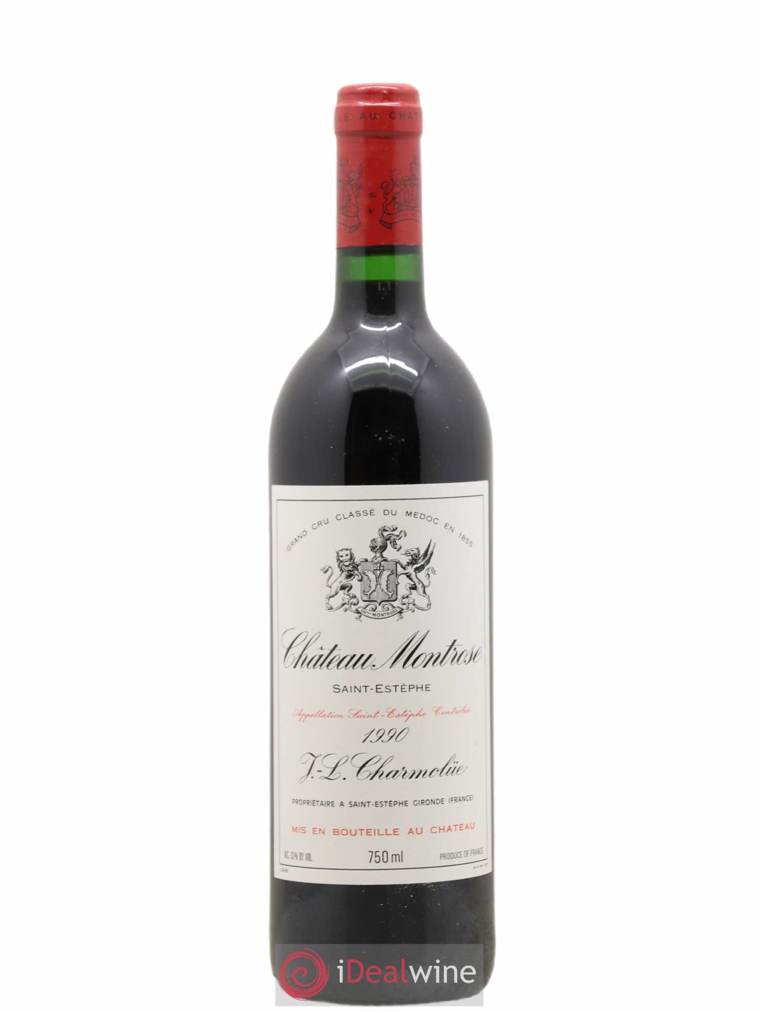Château Montrose 2ème Grand Cru Classé 1990 - Lot de 1 bouteille - 0