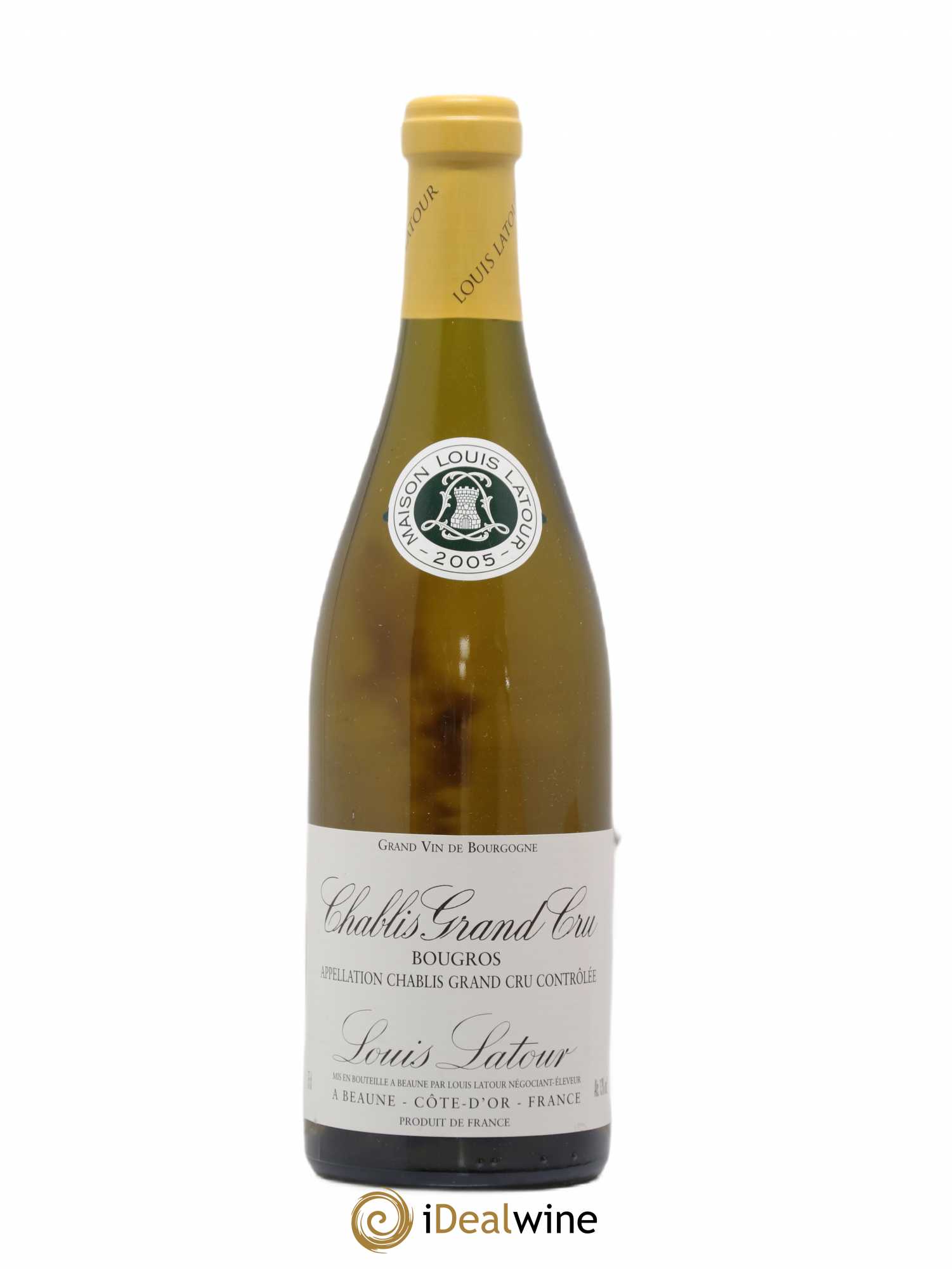 Chablis Grand Cru Bougros Louis Latour 2005 - Posten von 1 Flasche - 0