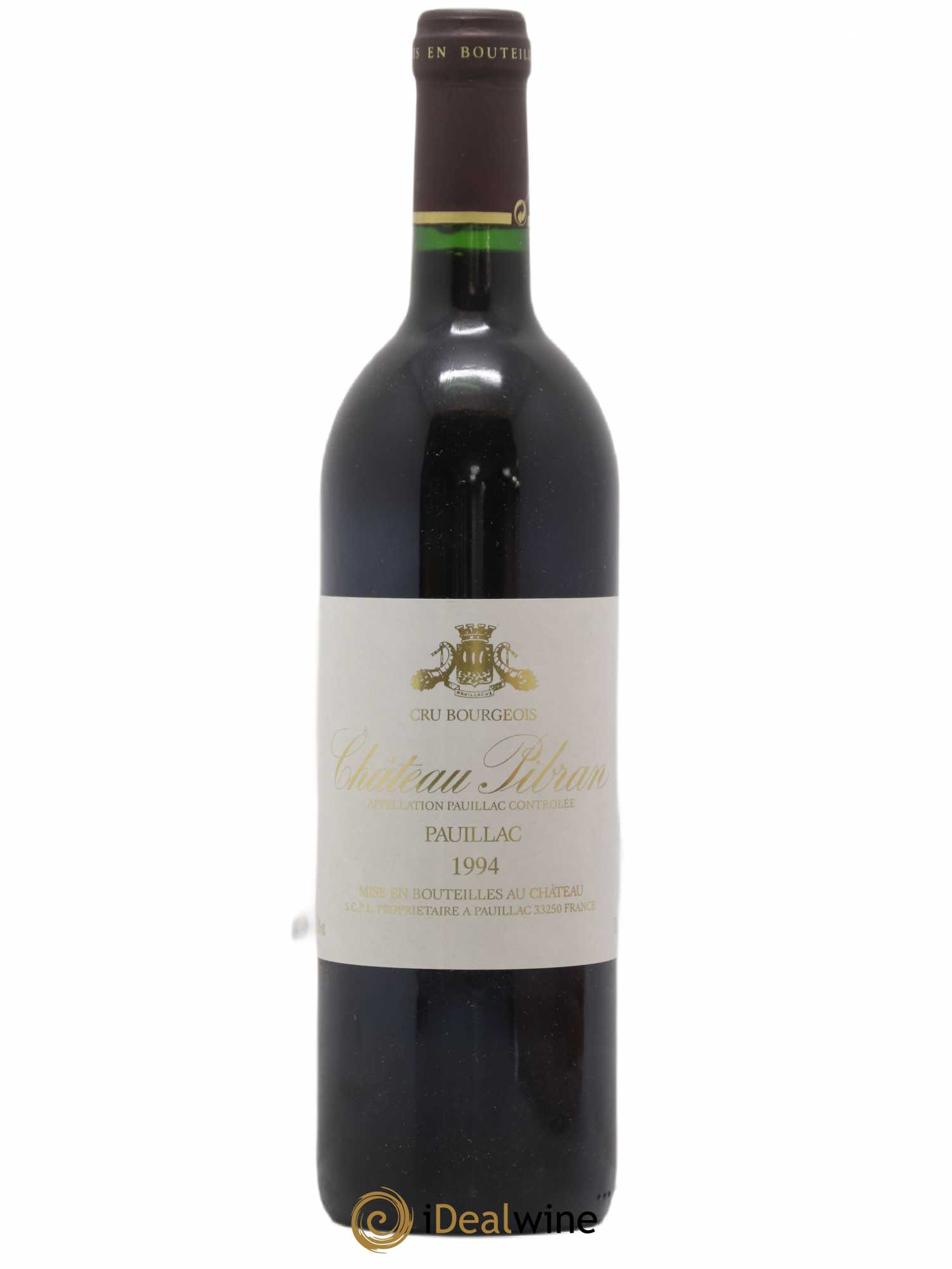 Château Pibran 1994 - Lot de 1 bouteille - 0