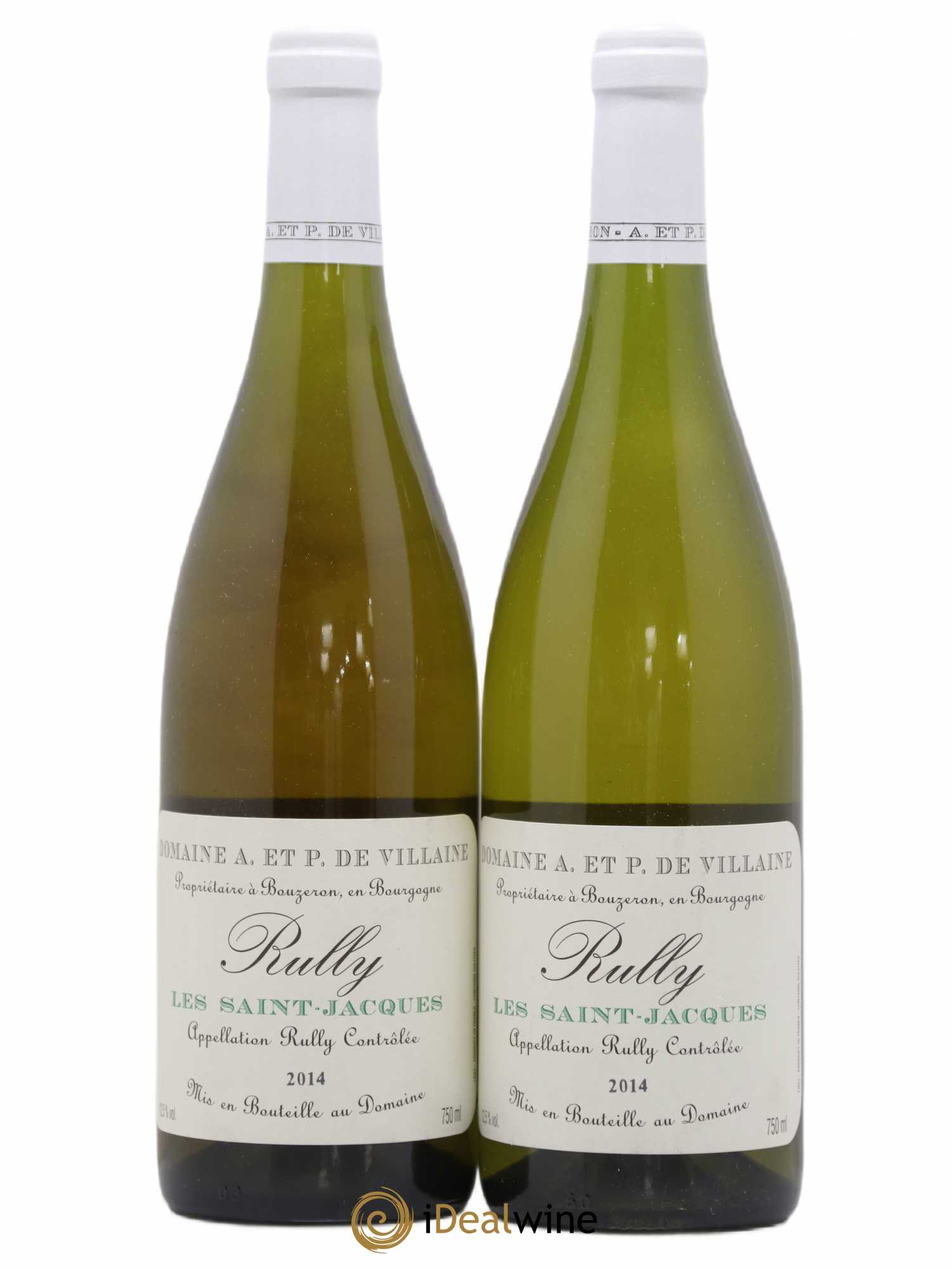Rully Les Saint-Jacques Domaine de Villaine 2014 - Lot de 2 bouteilles - 0