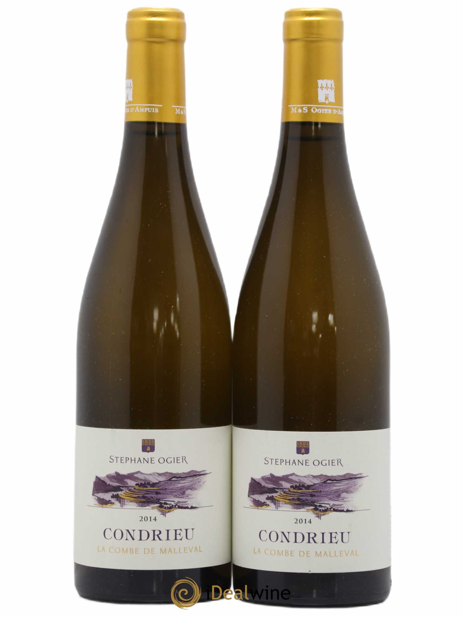 Condrieu La Combe de Malleval Stéphane Ogier 2014 - Lot de 2 bouteilles - 0