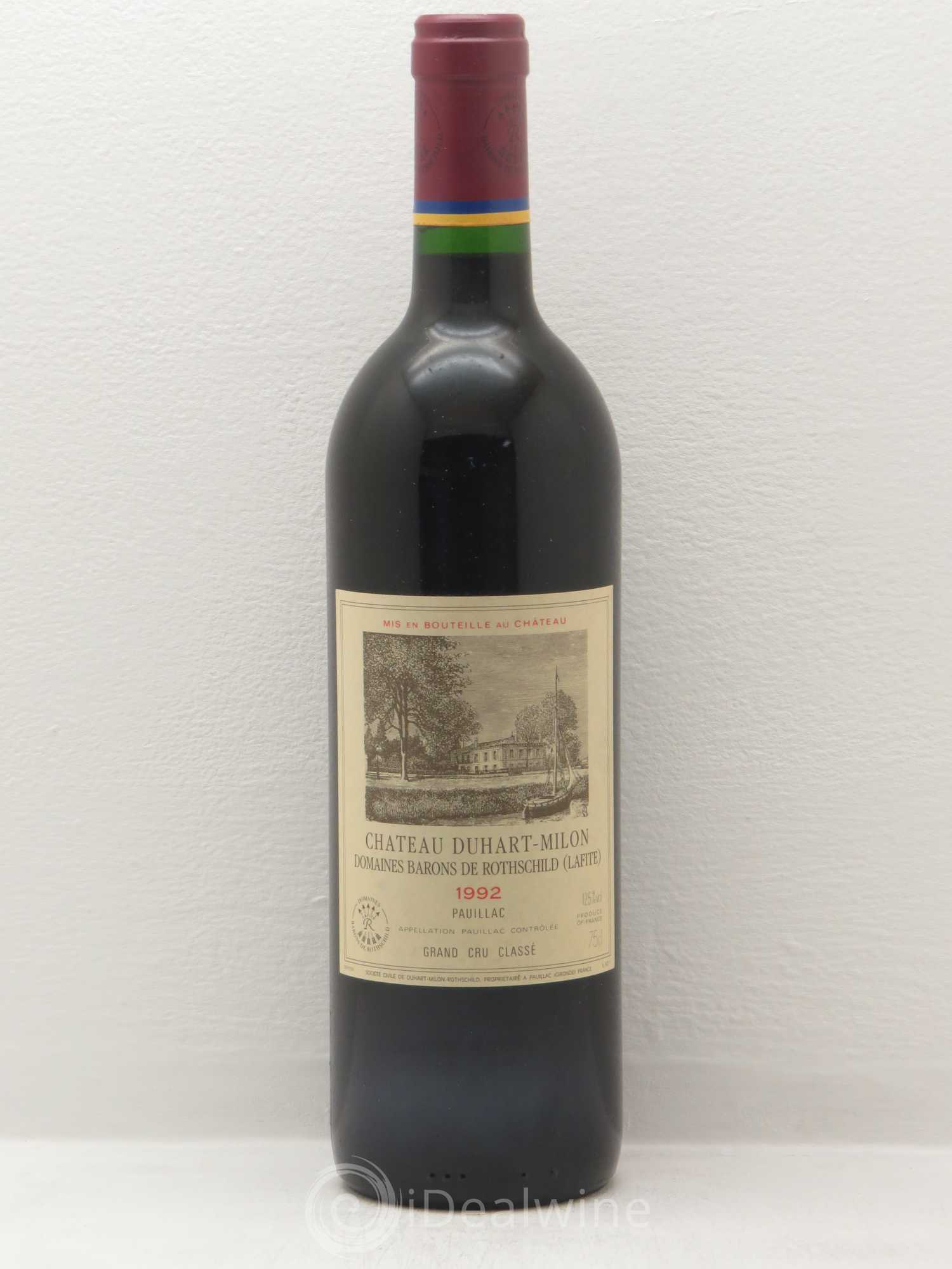 Château Duhart-Milon 4ème Grand Cru Classé 1992 - Lot de 1 bouteille - 0