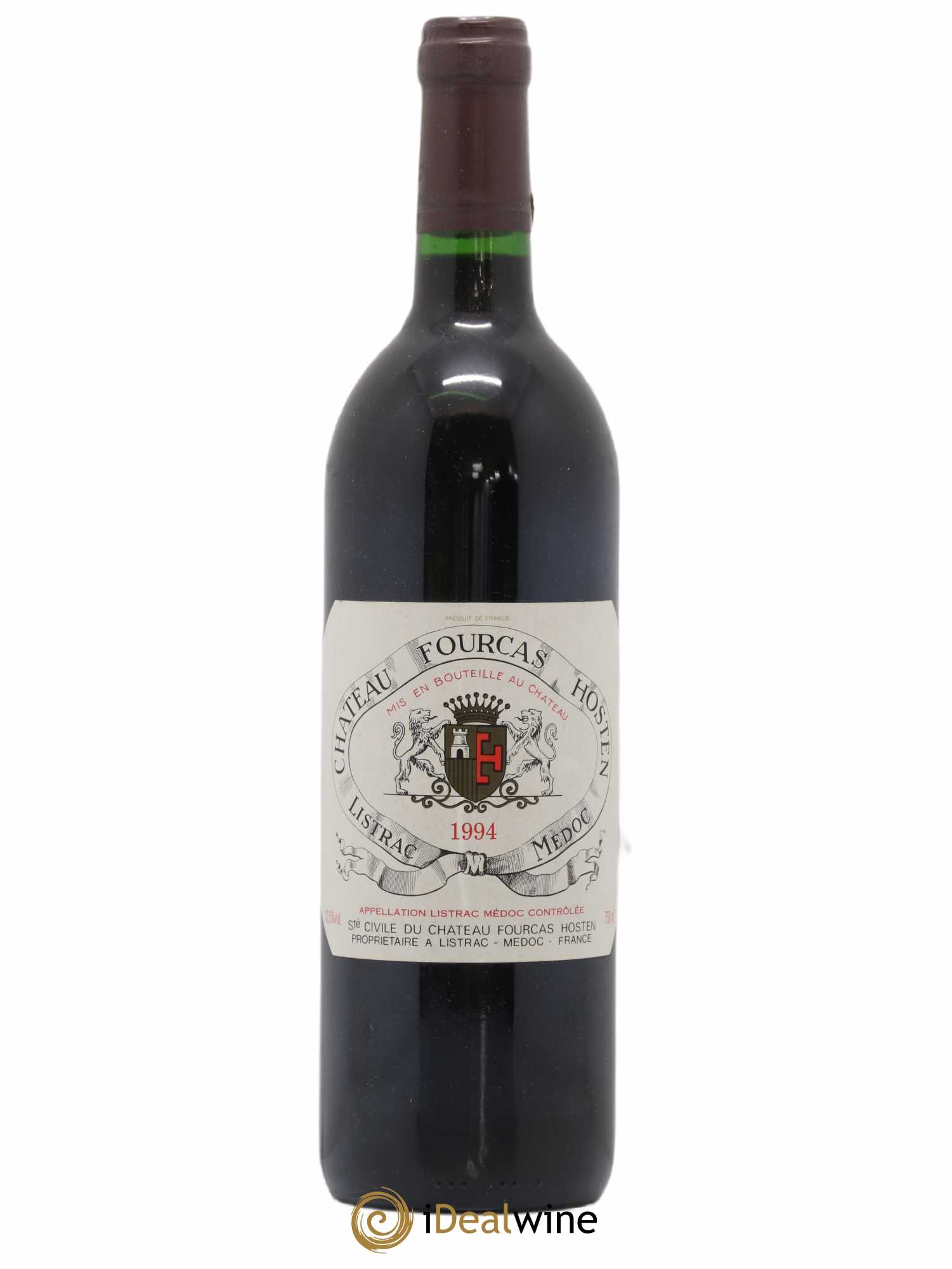 Château Fourcas Hosten Cru Bourgeois 1994 - Lot de 1 bouteille - 0