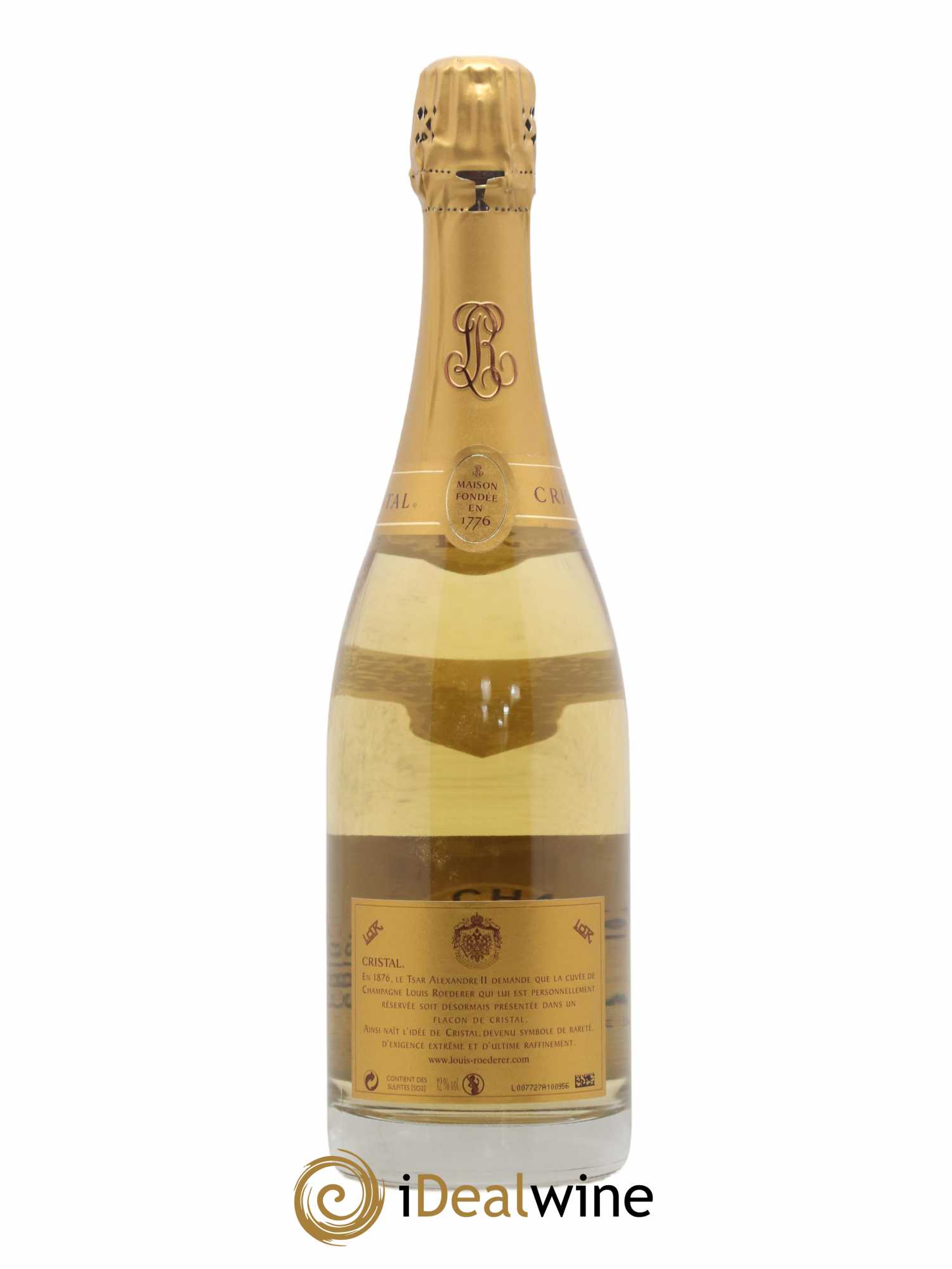 Cristal Louis Roederer 2002 - Lot de 1 bouteille - 2