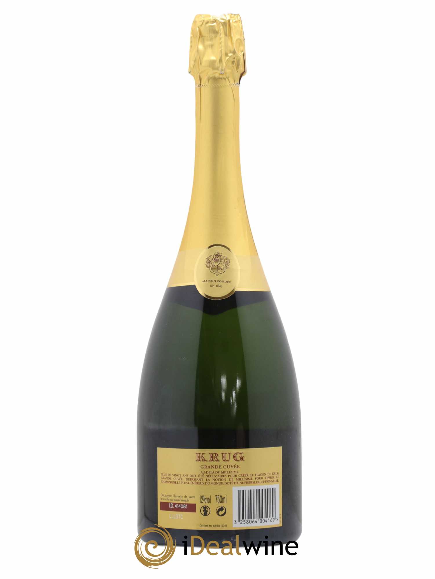 Grande Cuvée - 163ème édition Krug - Lot of 1 bottle - 1