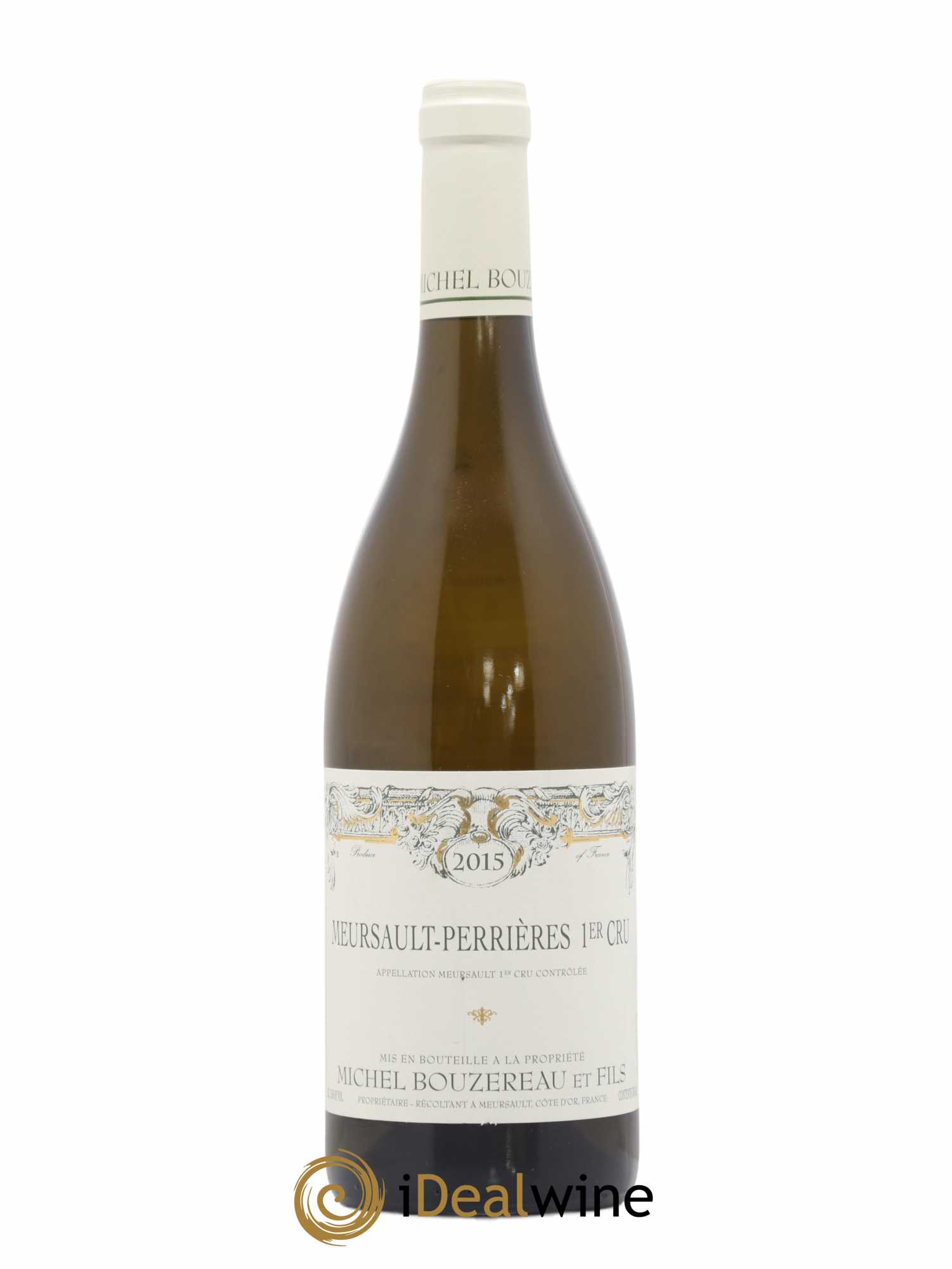 Meursault 1er Cru Perrières Michel Bouzereau et Fils (Domaine) 2015 - Lot de 1 bouteille - 0