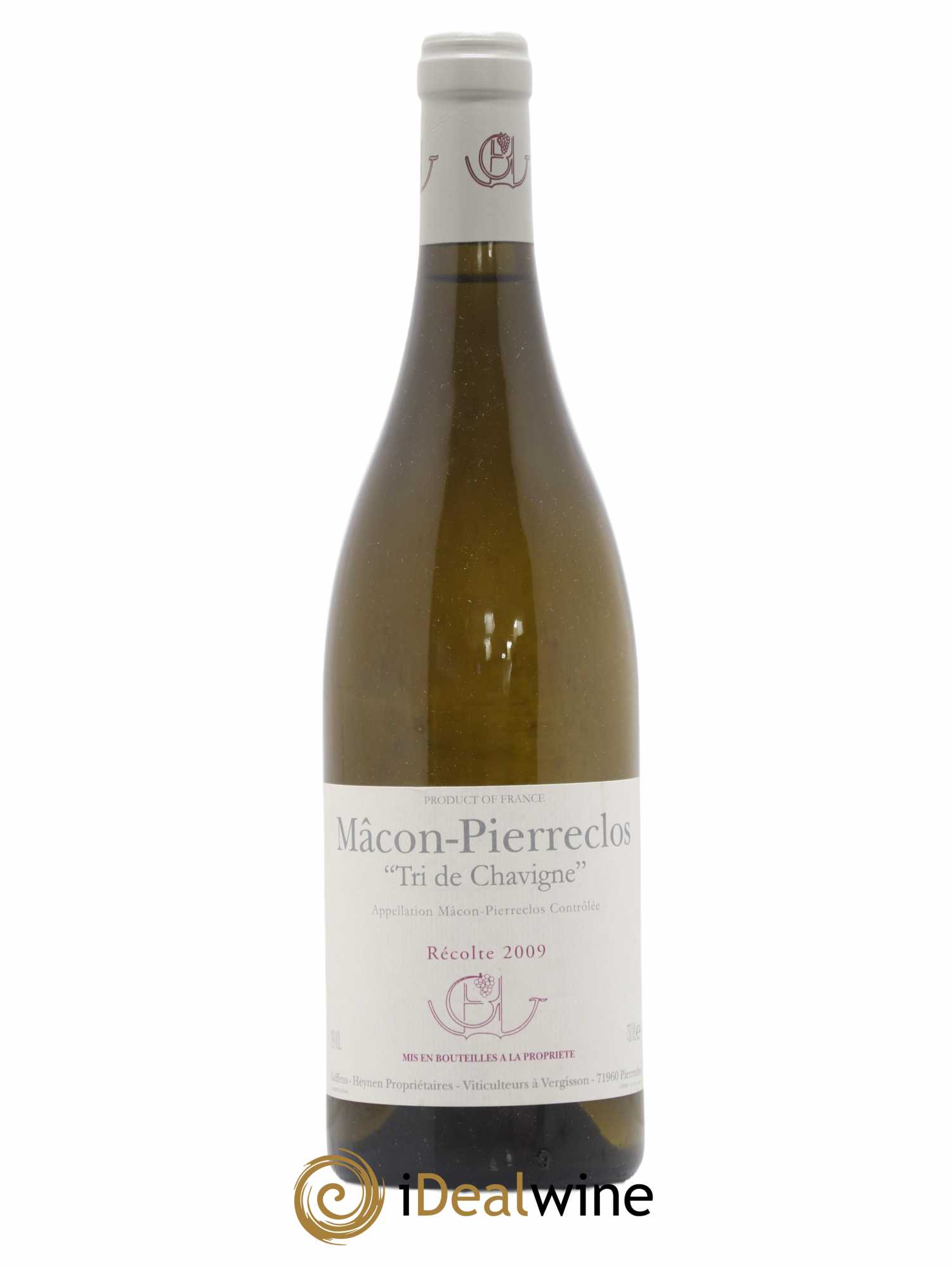 Mâcon-Pierreclos Tri de Chavigne Guffens-Heynen 2009 - Lot de 1 bouteille - 0