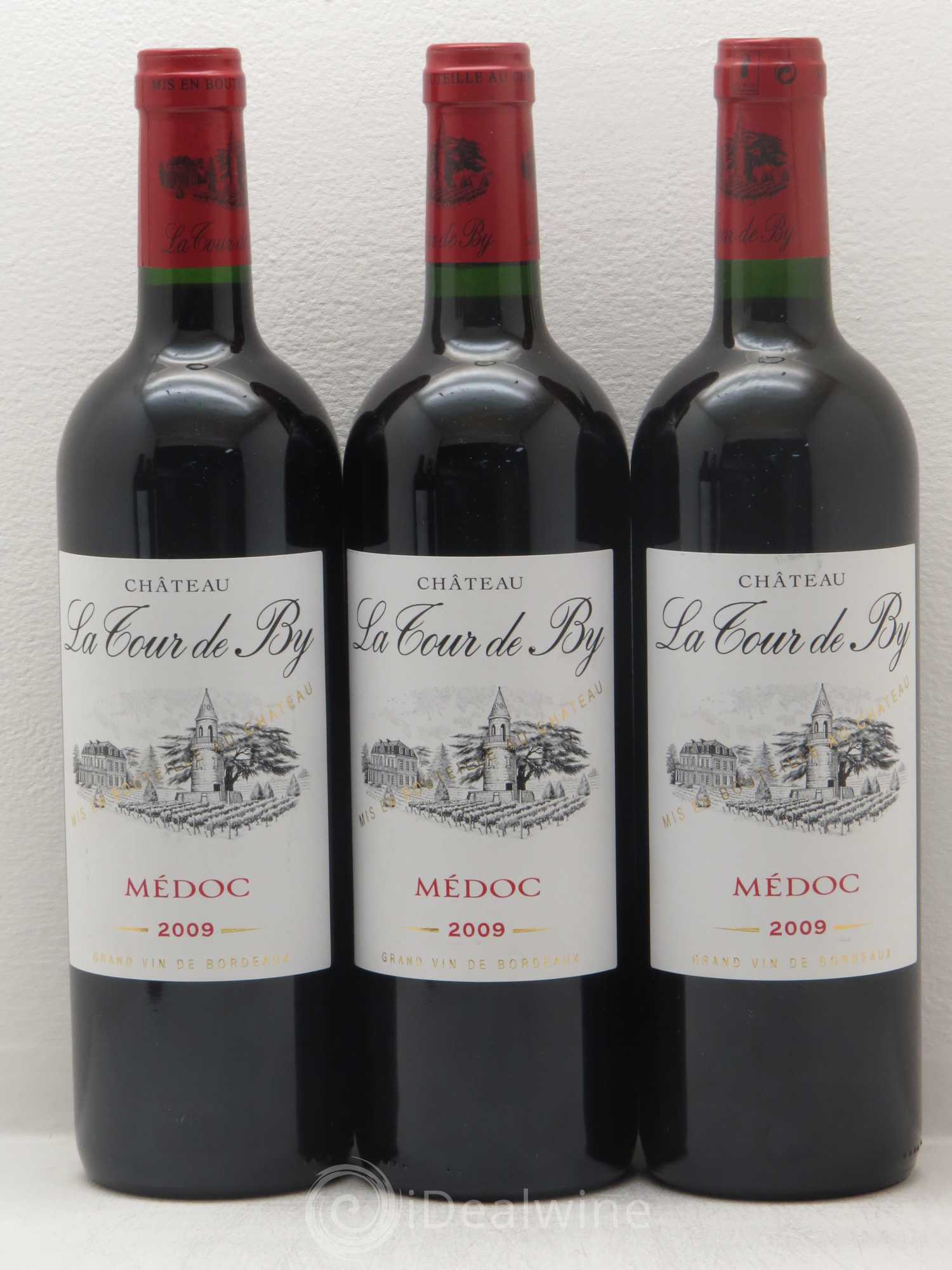 Château La Tour de By Cru Bourgeois 2009 - Lot de 6 bouteilles - 1