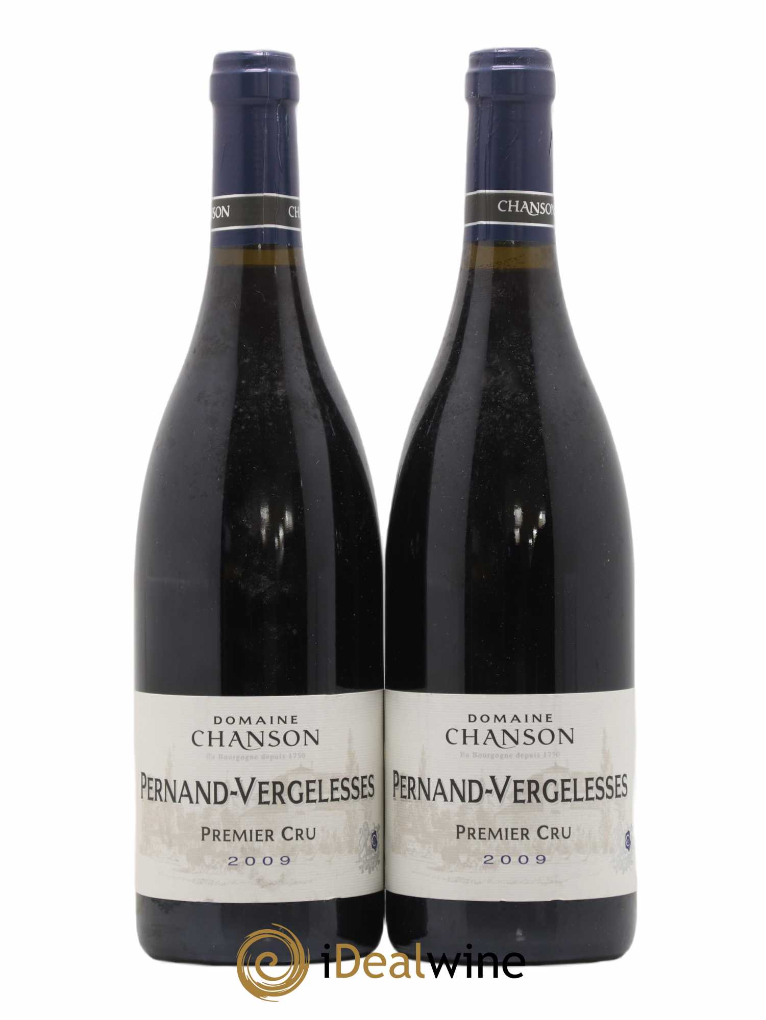Pernand-Vergelesses 1er Cru Domaine Chanson 2009 - Posten von 2 Flaschen - 0