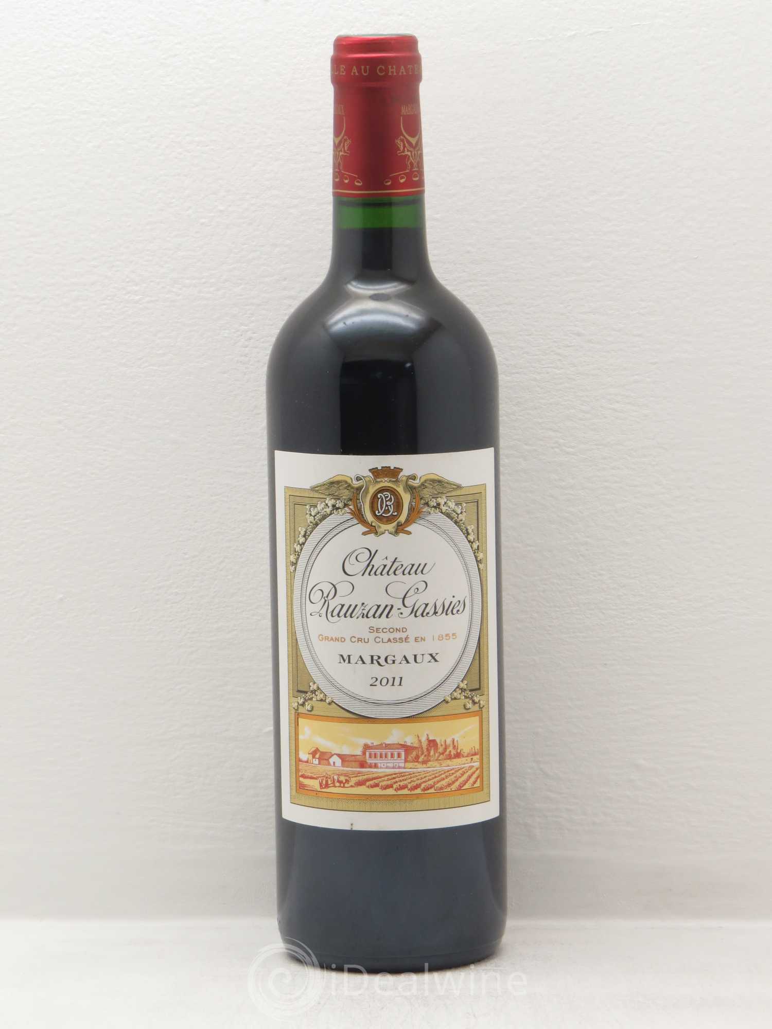 Château Rauzan-Gassies 2ème Grand Cru Classé 2011 - Lot de 1 bouteille - 0