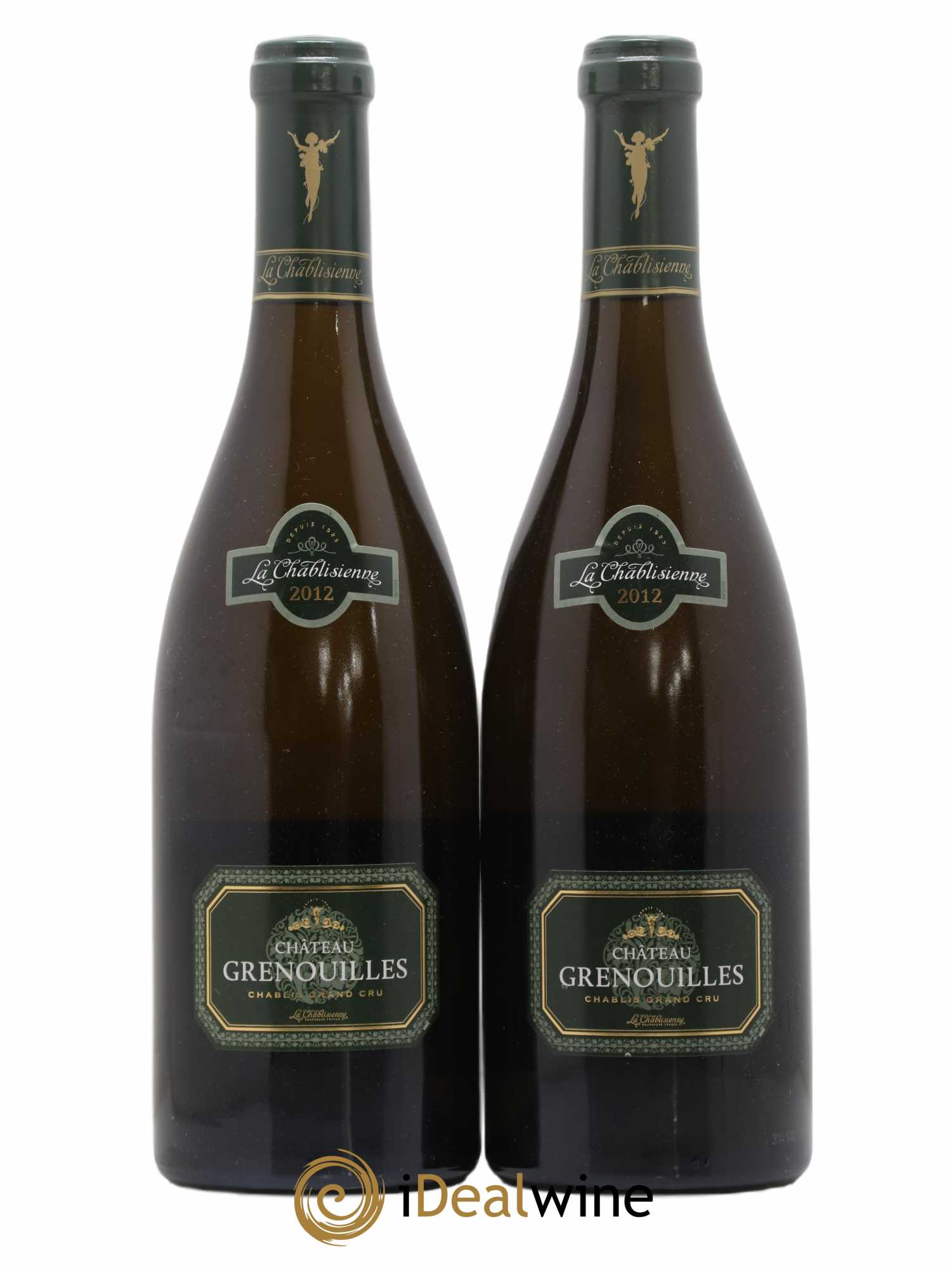 Chablis Grand Cru Grenouilles Château Grenouille - La Chablisienne 2012 - Lot de 2 bouteilles - 0