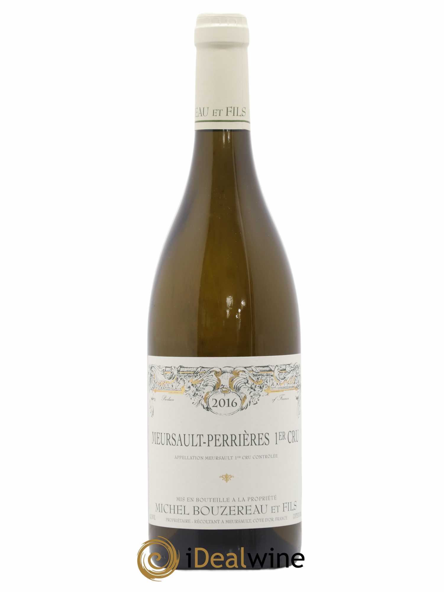 Meursault 1er Cru Perrières Michel Bouzereau et Fils (Domaine) 2016 - Lot de 1 bouteille - 0