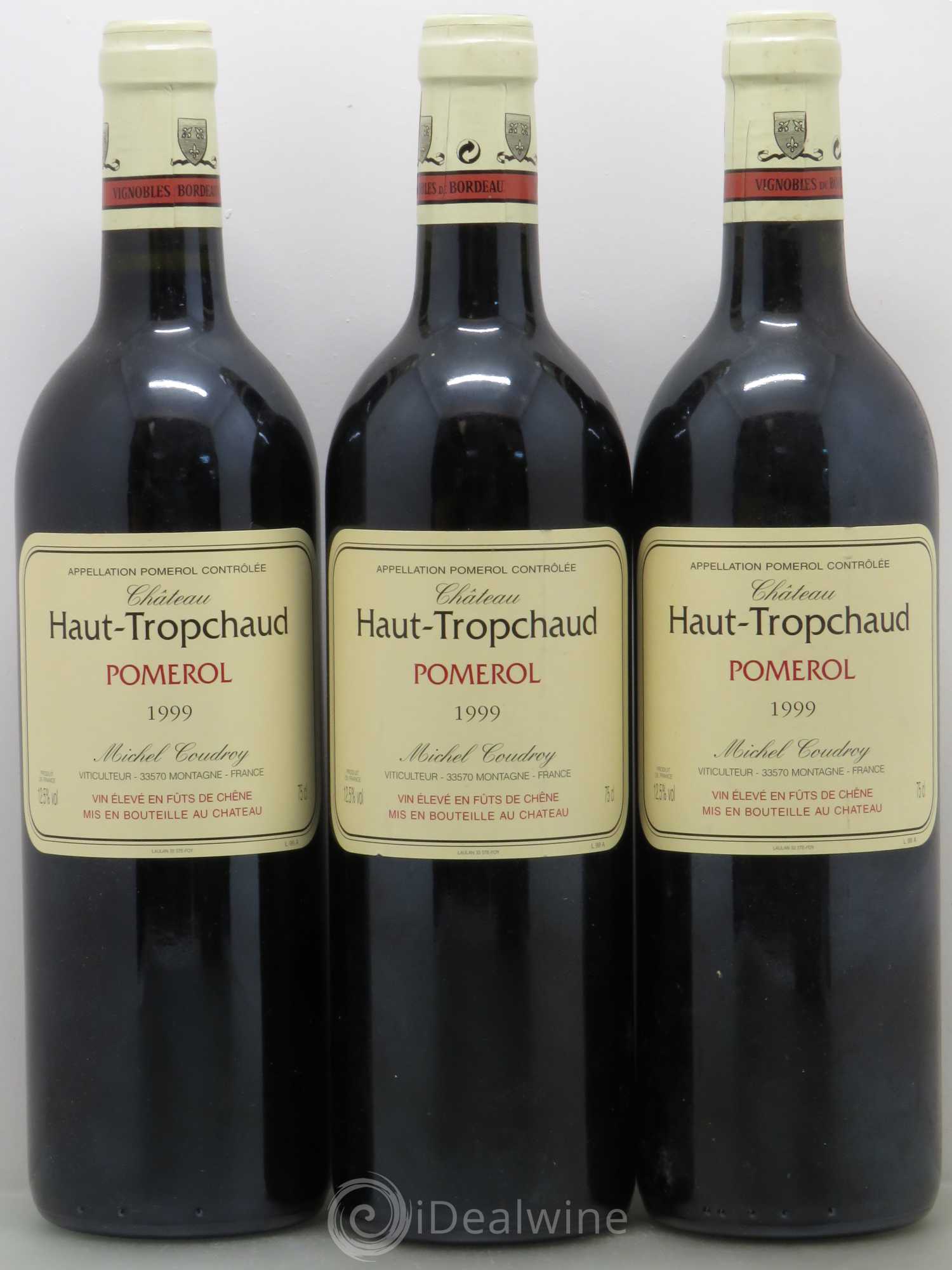 Château Haut Tropchaud 1999 - Lot de 6 bouteilles - 2