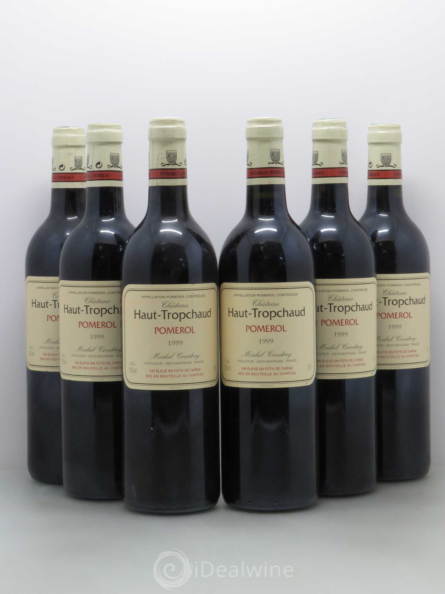 Château Haut Tropchaud 1999 - Lot de 6 bouteilles - 0