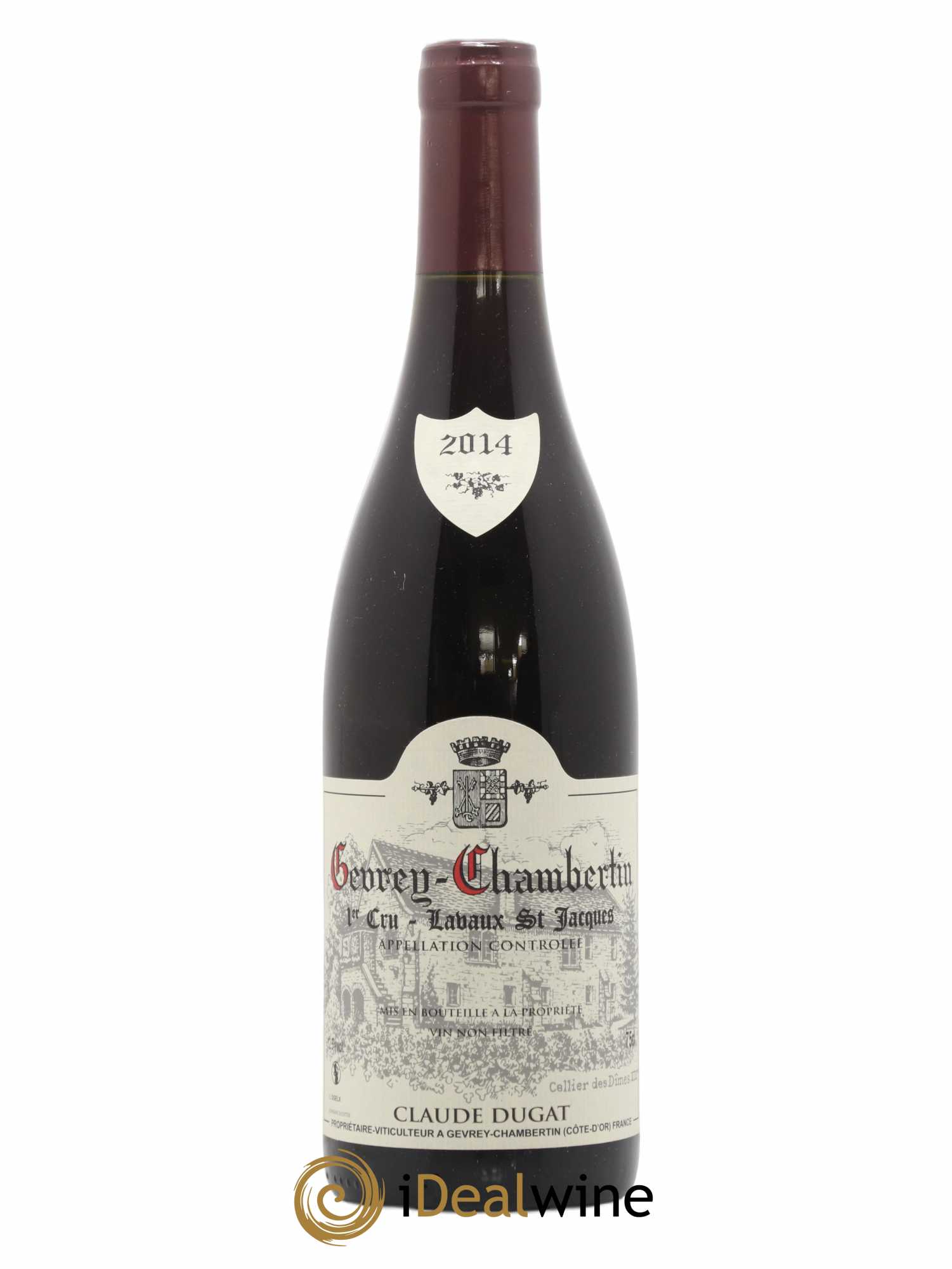 Gevrey-Chambertin 1er Cru Lavaux Saint-Jacques Claude Dugat 2014 - Lot of 1 bottle - 0