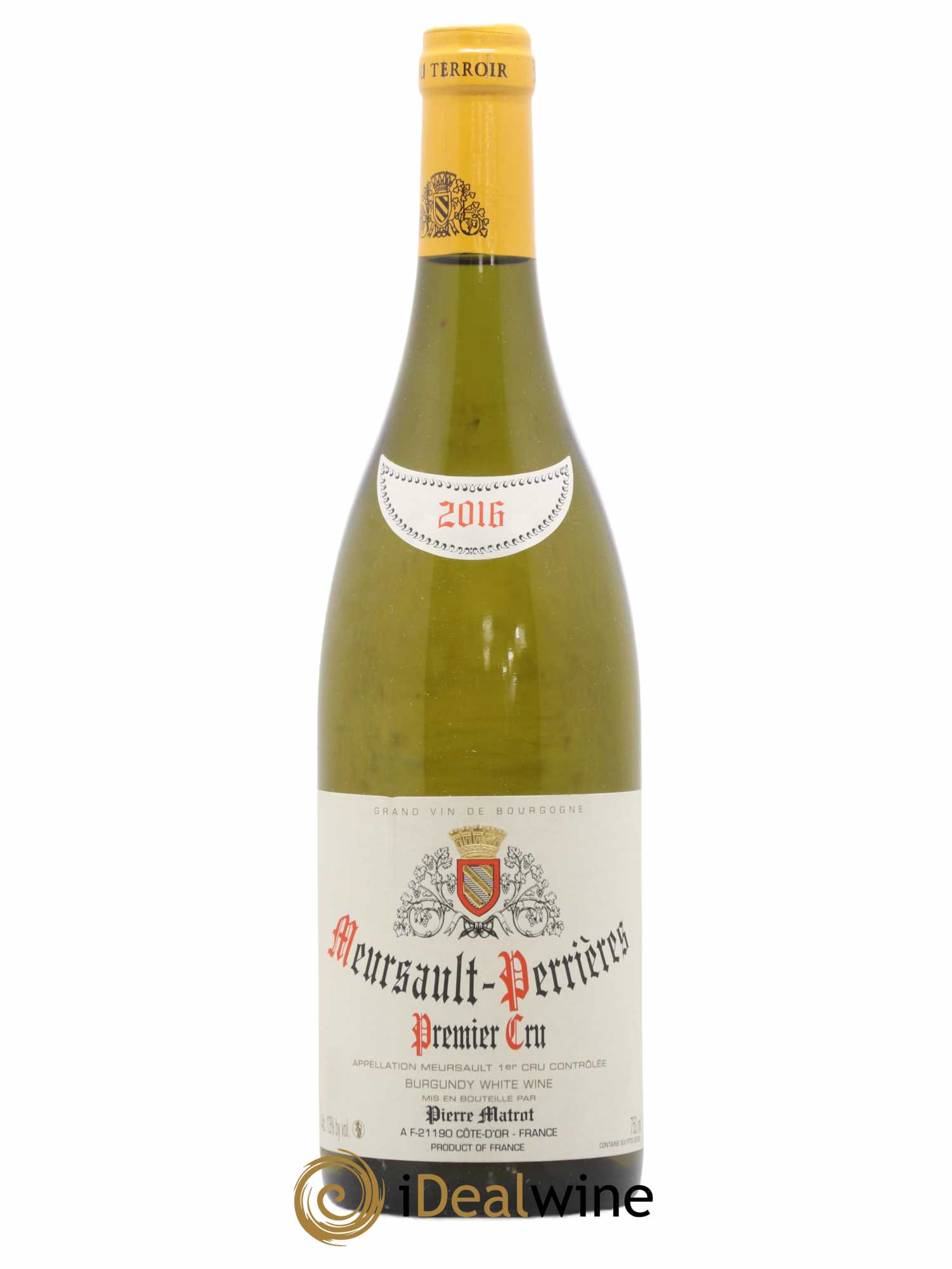 Meursault 1er Cru Perrières Matrot (Domaine) 2016 - Lot de 1 bouteille - 0
