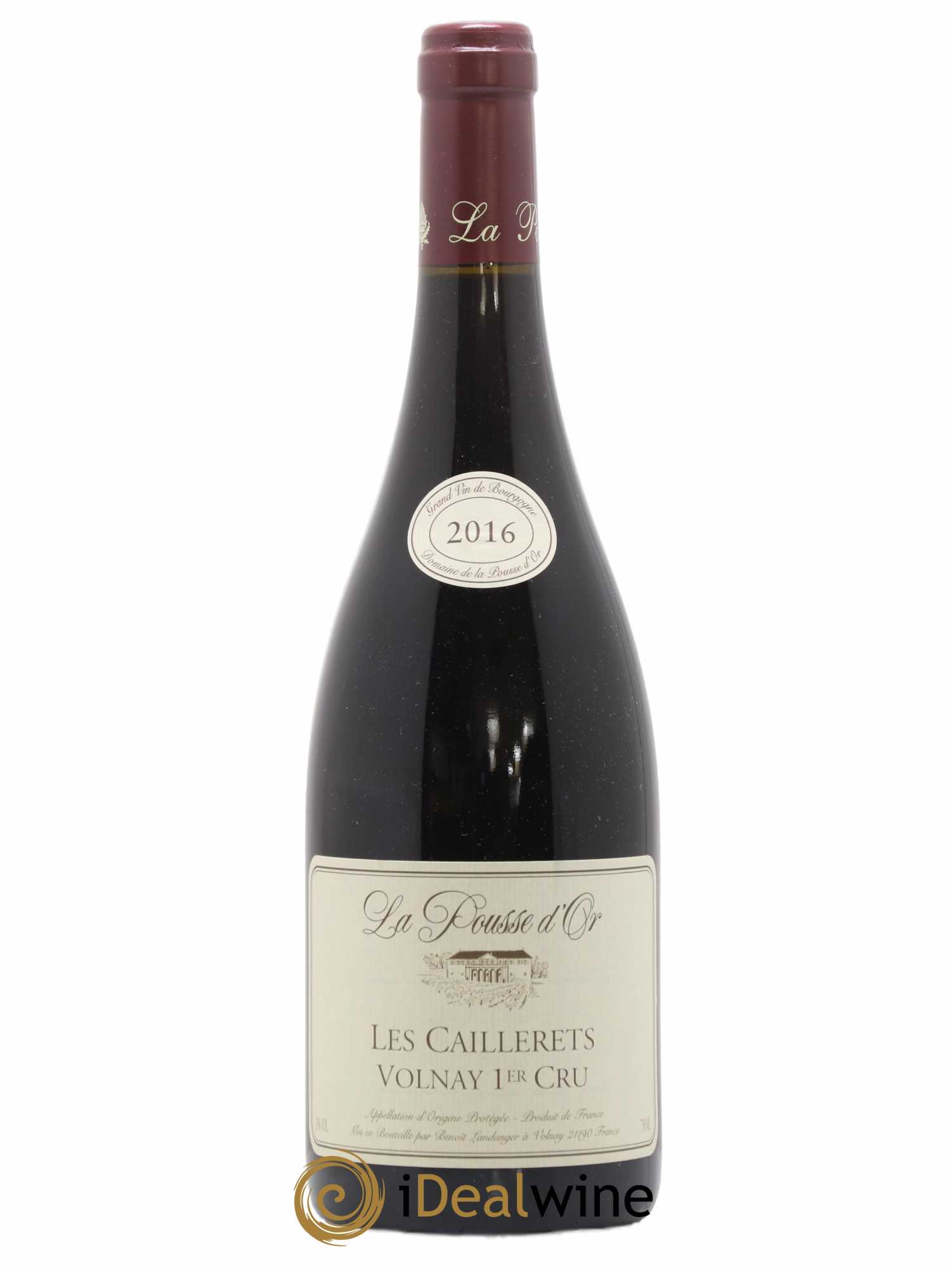 Volnay 1er Cru Les Caillerets La Pousse d'Or (Domaine de) 2016 - Lot de 1 bouteille - 0