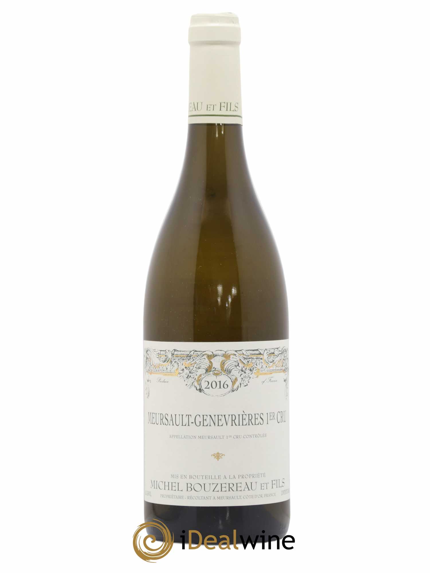 Meursault 1er Cru Les Genevrières Michel Bouzereau et Fils (Domaine) 2016 - Lot de 1 bouteille - 0