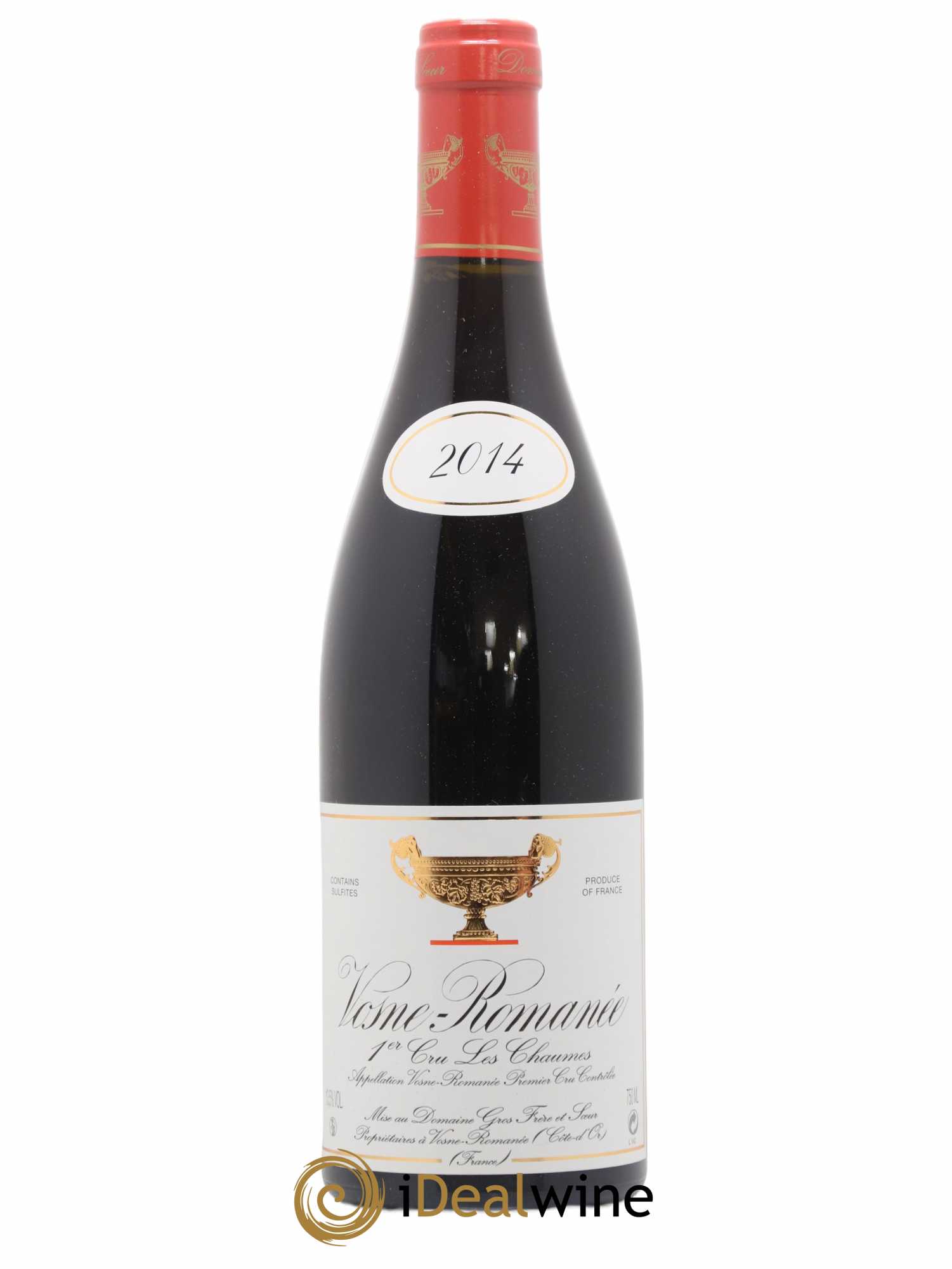Vosne-Romanée 1er Cru Les Chaumes Gros Frère & Soeur 2014 - Lot de 1 bouteille - 0