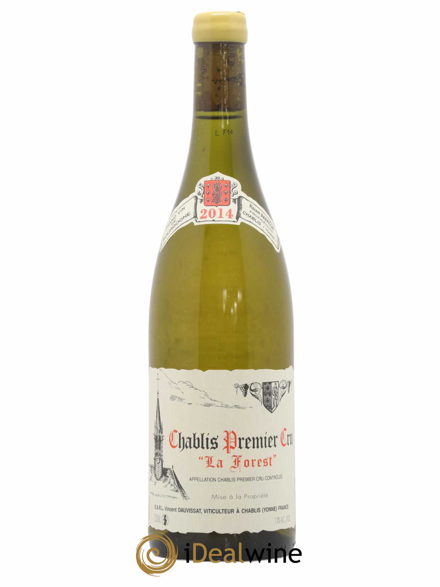 Chablis 1er Cru La Forest Vincent Dauvissat (Domaine) 2014 - Lot de 1 bouteille - 0