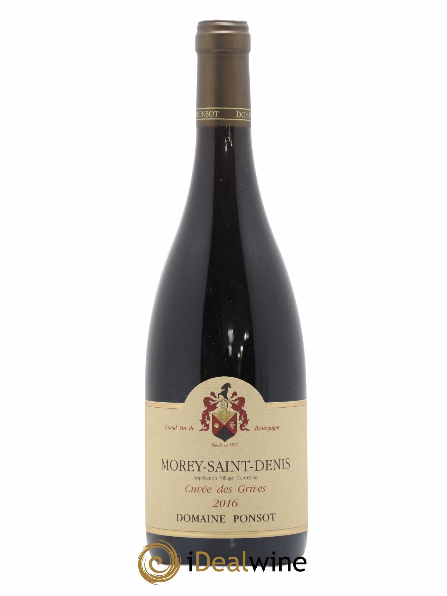 Morey-Saint-Denis Cuvée des Grives Ponsot (Domaine) 2016 - Lot de 1 bouteille - 0