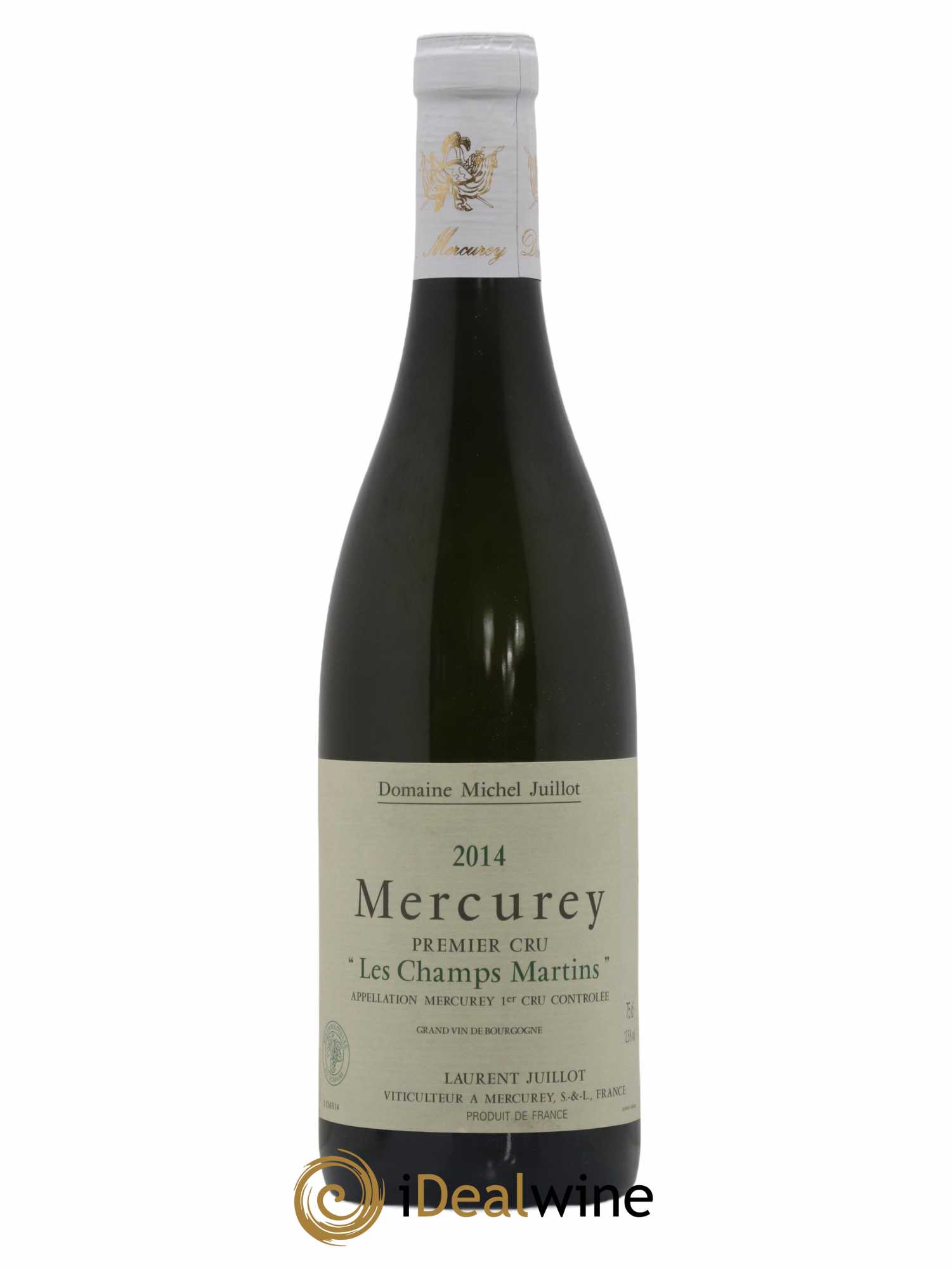 Mercurey 1er Cru Les Champs Martins Michel Juillot (Domaine) 2014 - Lot de 1 bouteille - 0