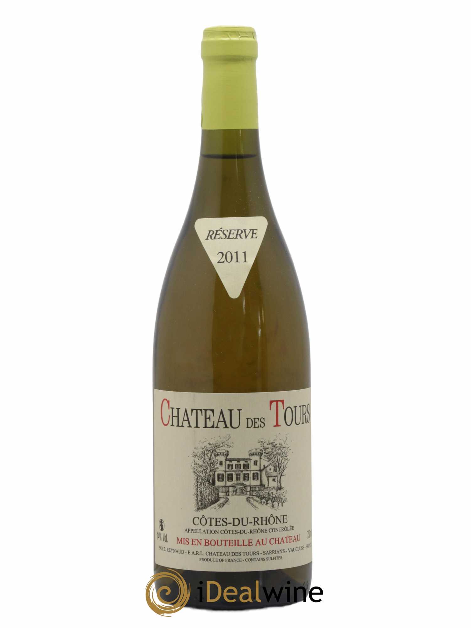 Côtes-du-Rhône Château des Tours Emmanuel Reynaud 2011 - Lot de 1 bouteille - 0