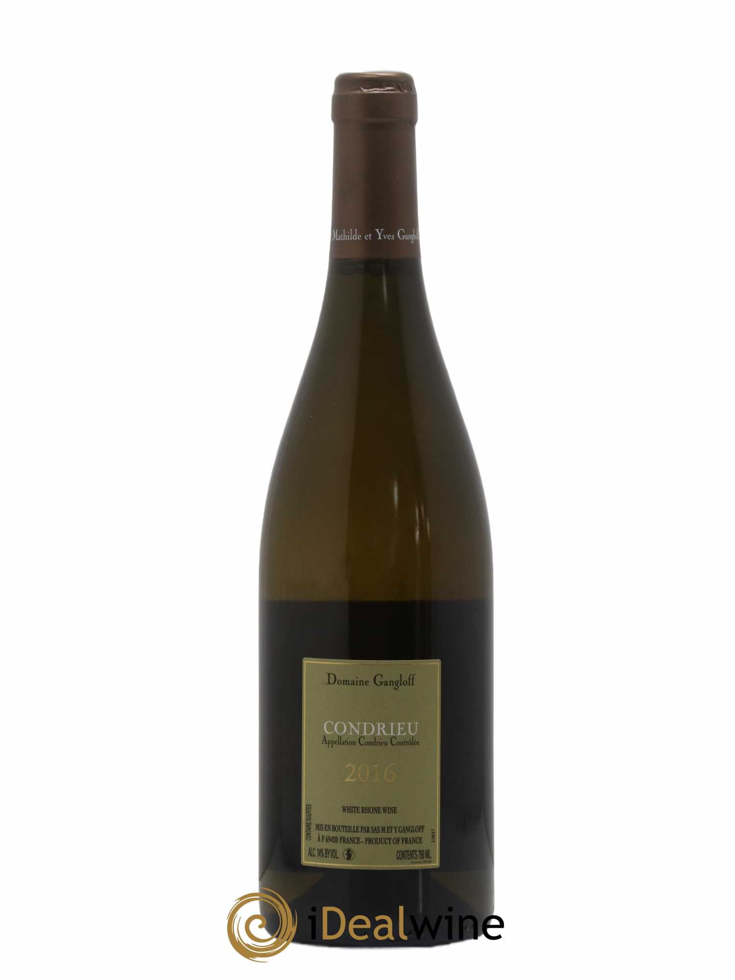 Condrieu Domaine Gangloff (Domaine) 2016 - Posten von 1 Flasche - 1