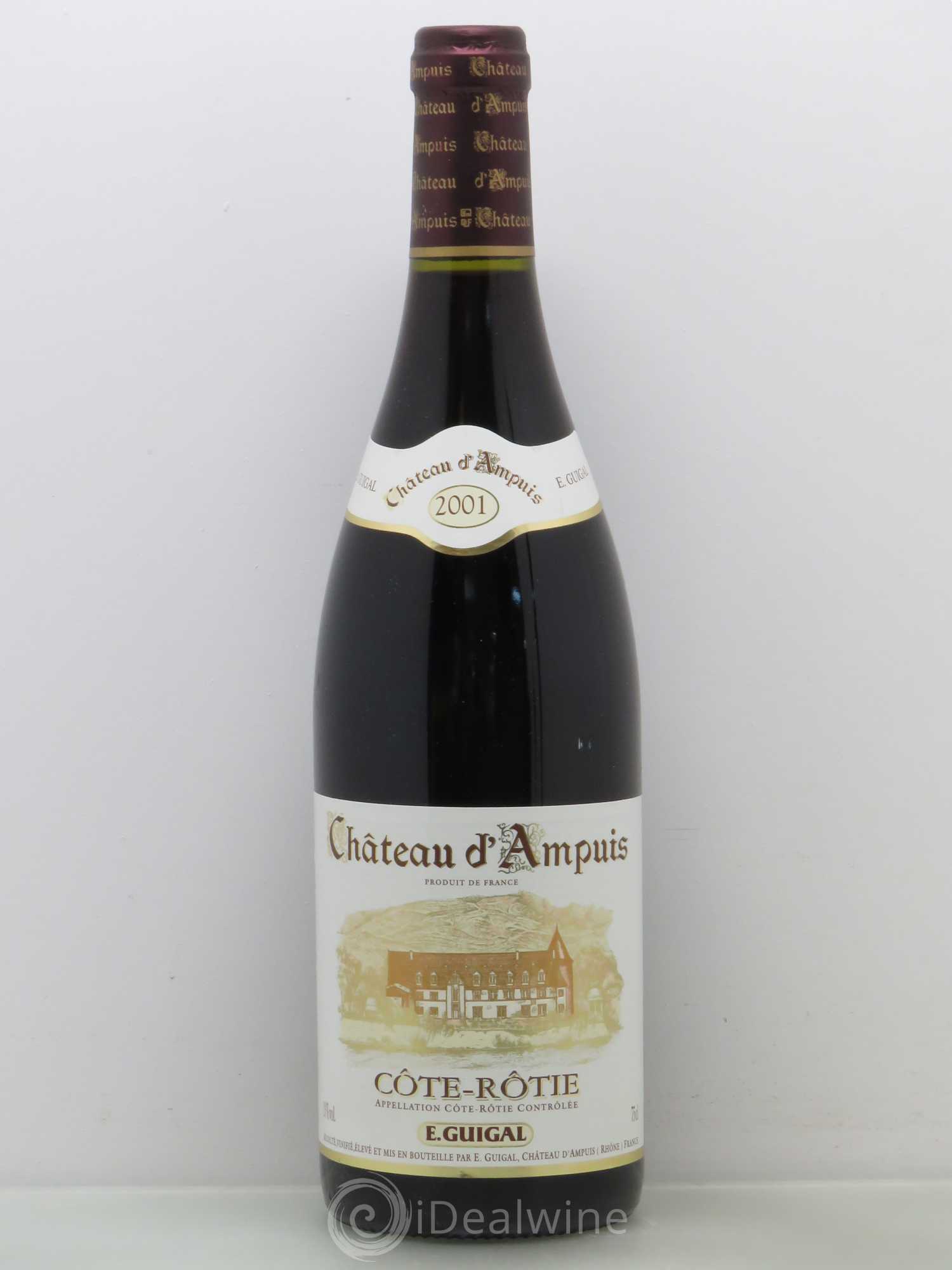 Côte-Rôtie Château d'Ampuis Guigal 2001 - Lot de 1 bouteille - 0