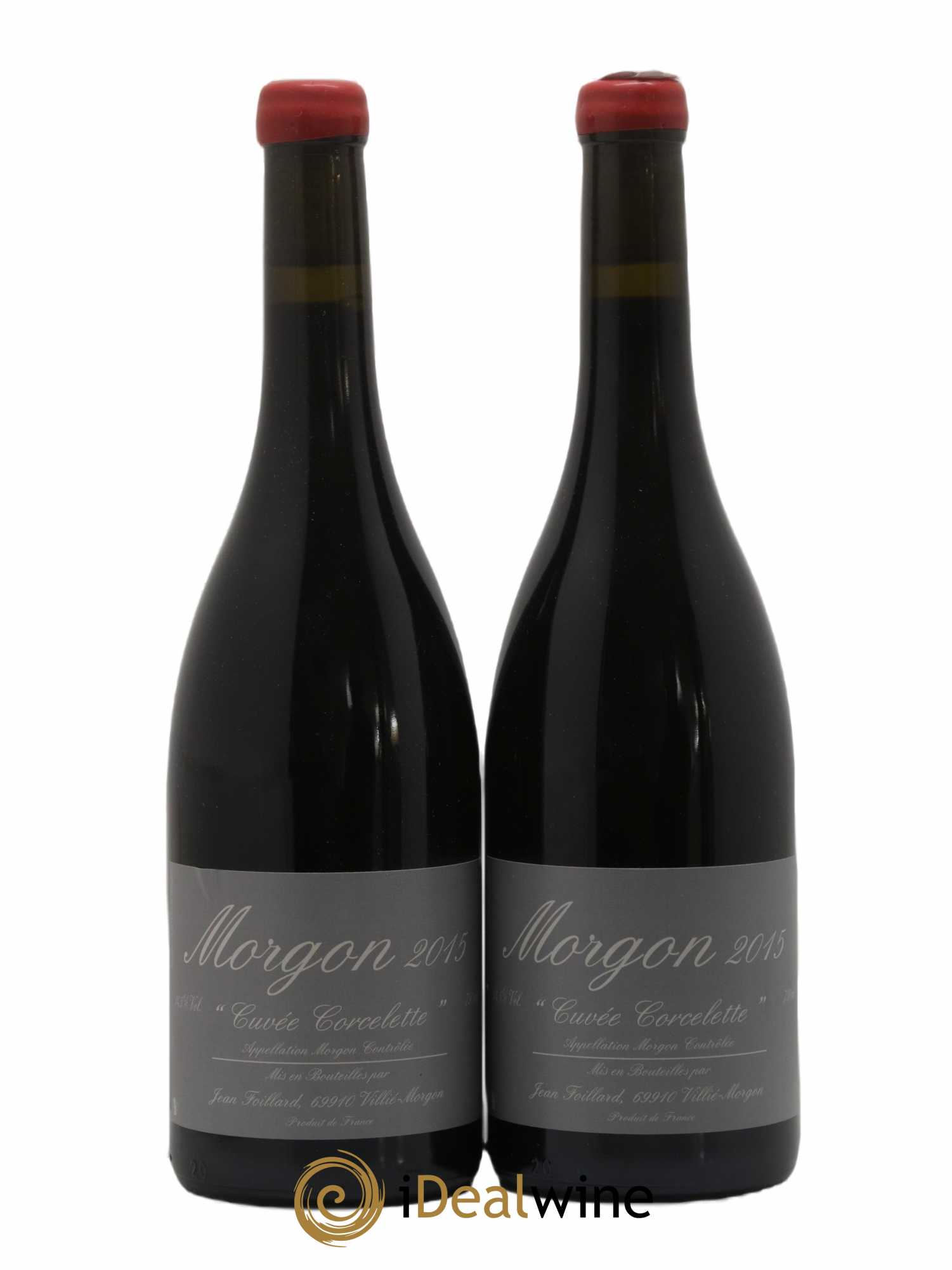 Morgon Corcelette Jean Foillard 2015 - Lot de 2 bouteilles - 0