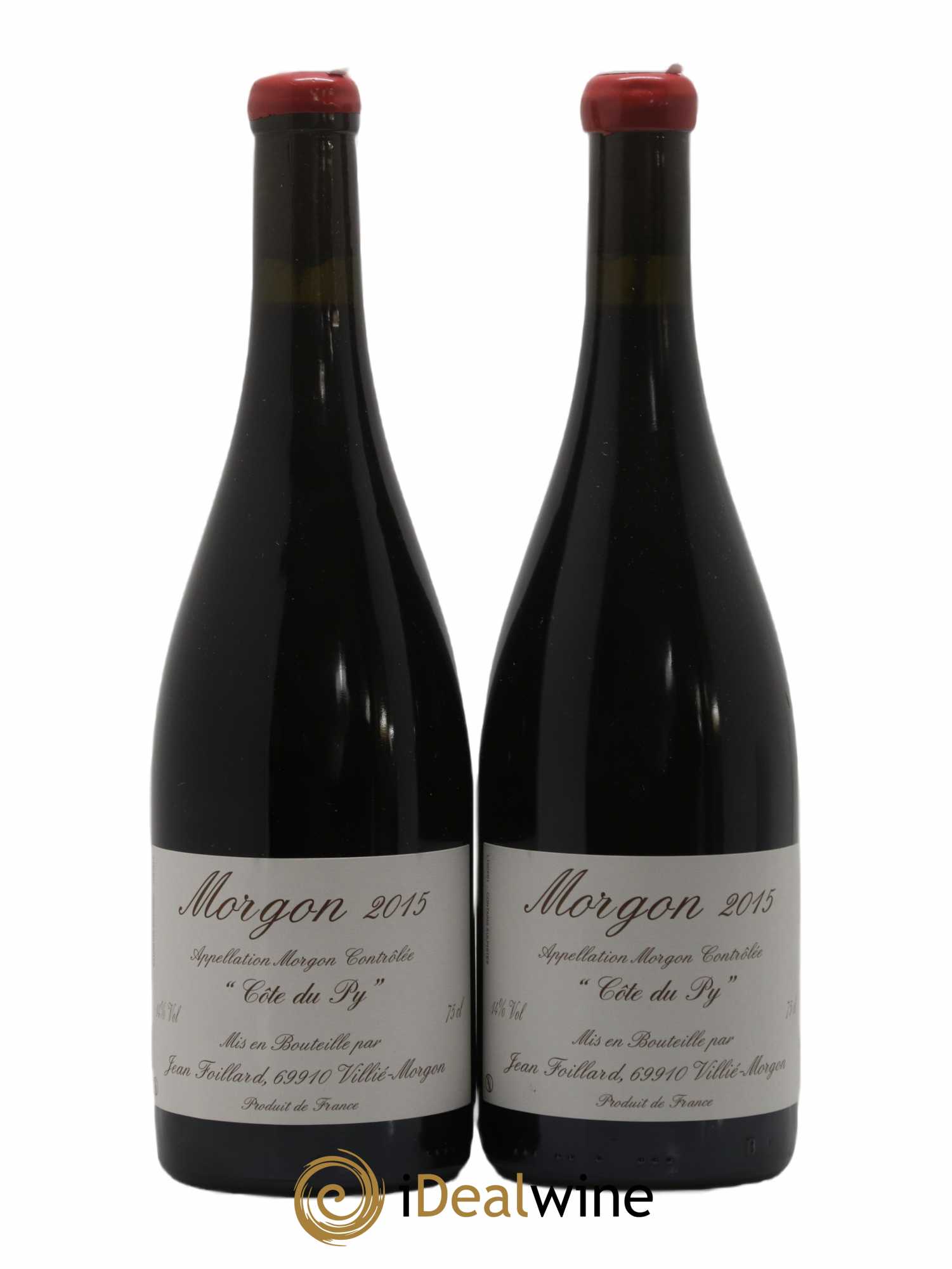 Morgon Côte du Py Jean Foillard 2015 - Lot de 2 bouteilles - 0