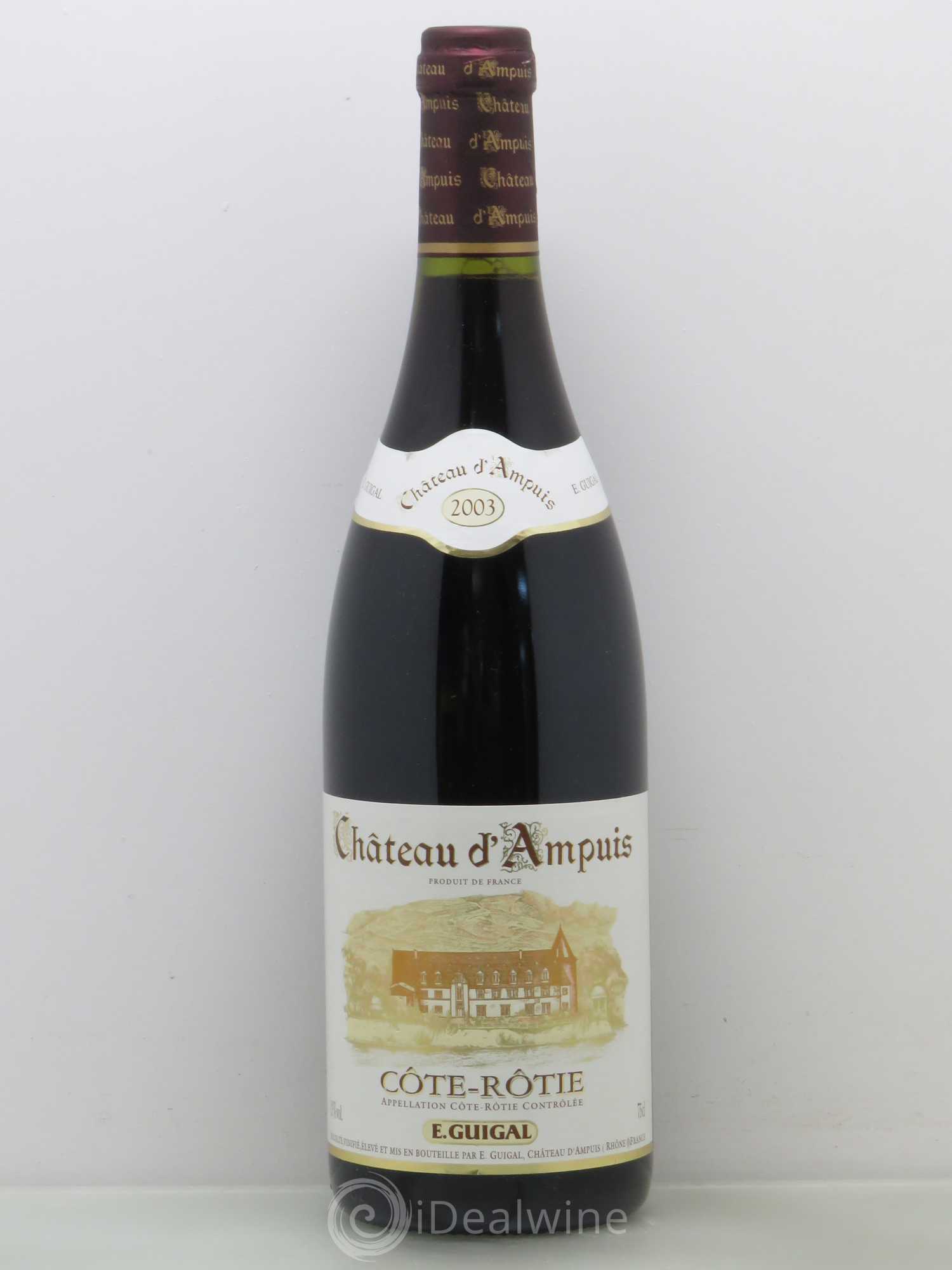 Côte-Rôtie Château d'Ampuis Guigal 2003 - Lot de 1 bouteille - 0
