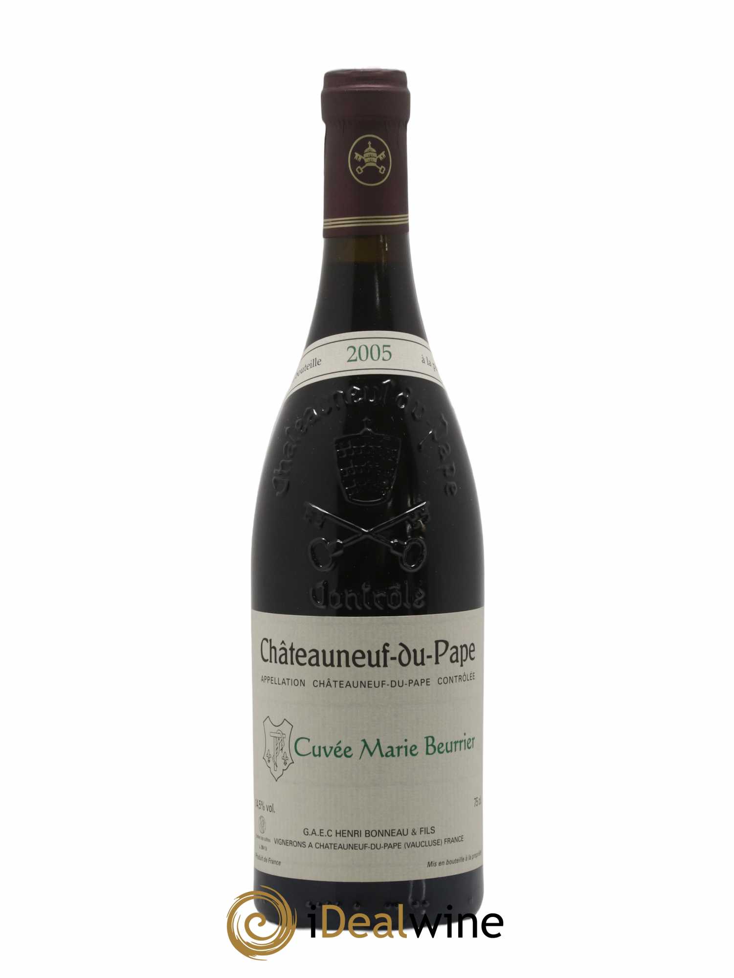 Châteauneuf-du-Pape Marie Beurrier Henri Bonneau & Fils 2005 - Lot de 1 bouteille - 0