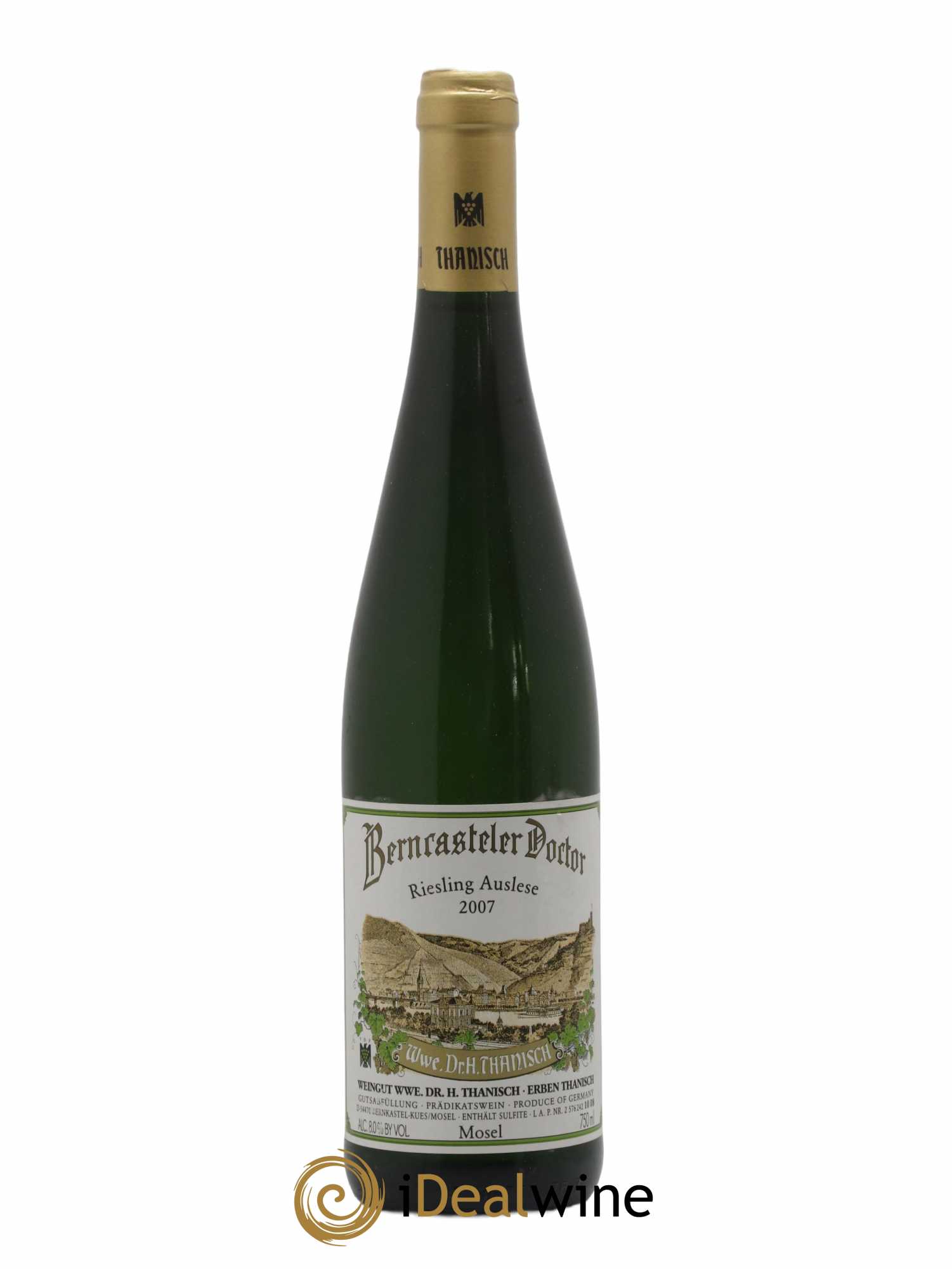 Riesling Dr. H. Thanisch Bernkasteler Doctor Auslese 2007 - Lot de 1 bouteille - 0