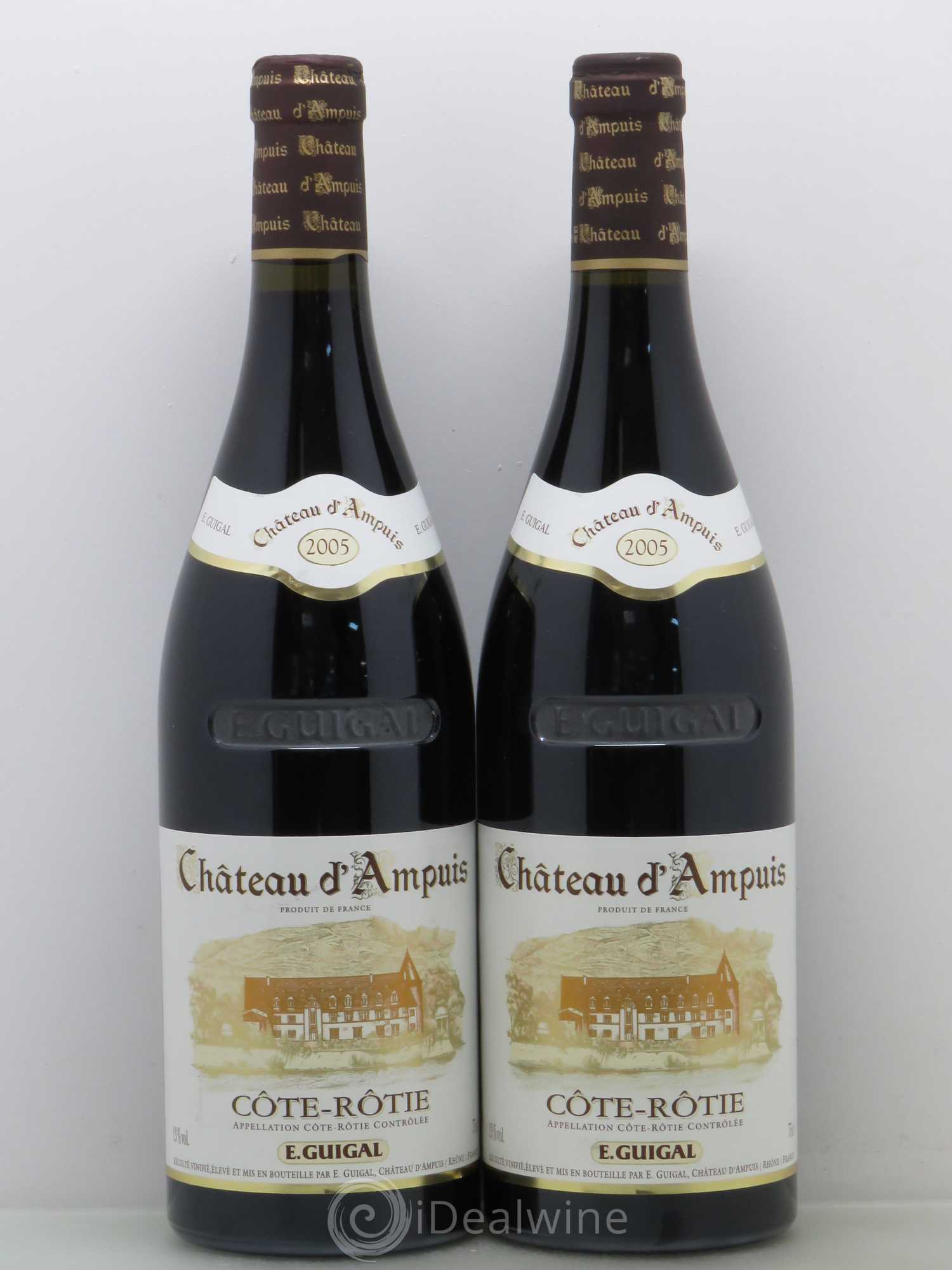 Côte-Rôtie Château d'Ampuis Guigal 2005 - Lot de 2 bouteilles - 0