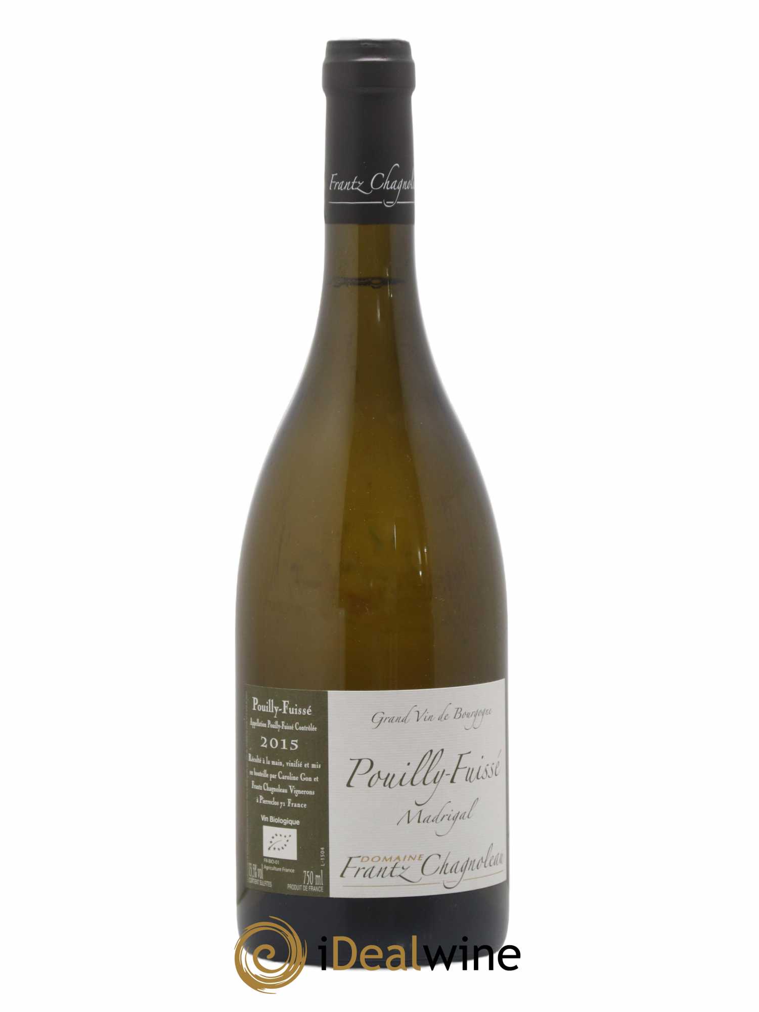 Pouilly-Fuissé Madrigal Frantz Chagnoleau (Domaine) 2015 - Lot de 1 bouteille - 0