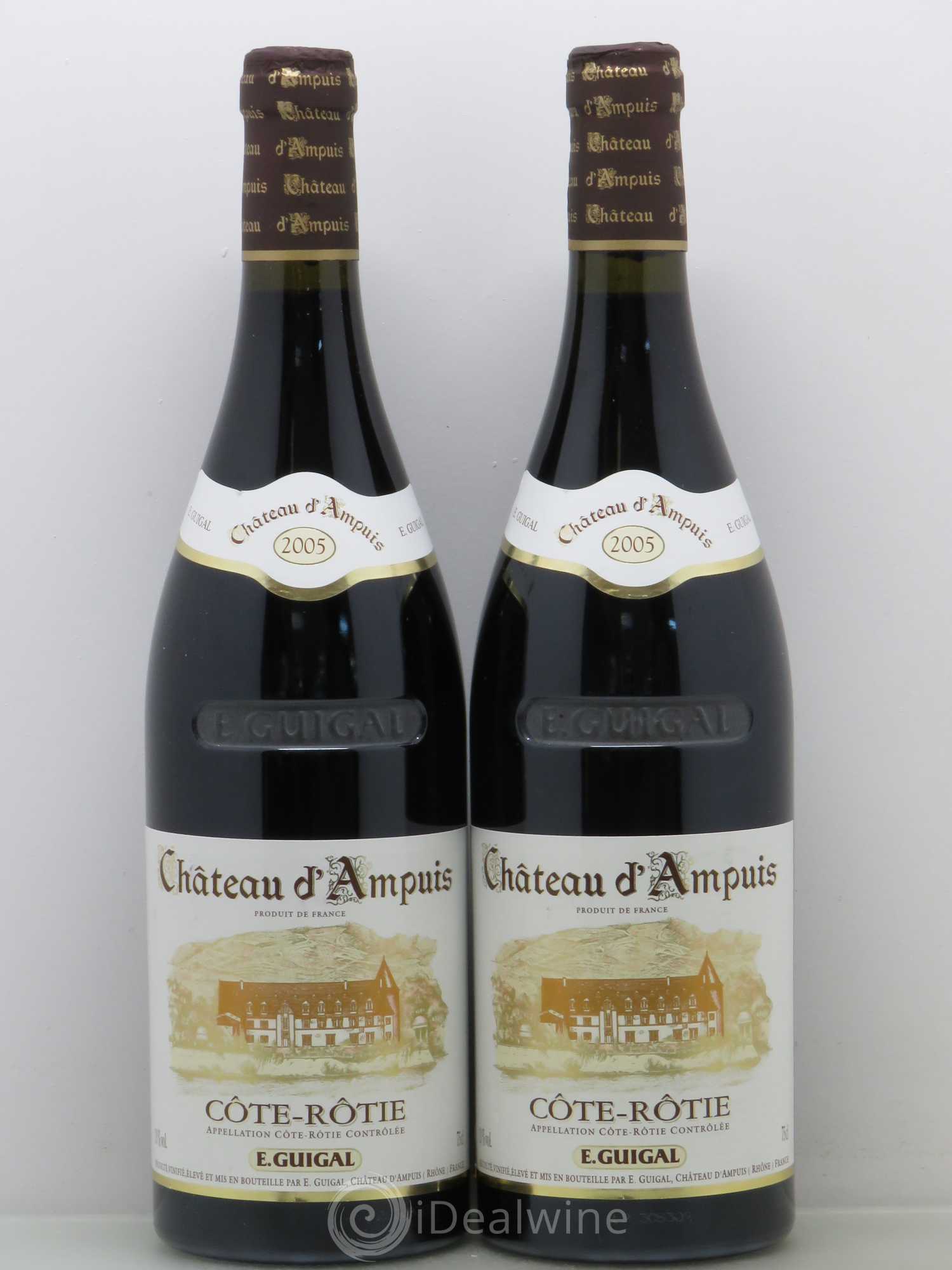 Côte-Rôtie Château d'Ampuis Guigal 2005 - Lot de 2 bouteilles - 0
