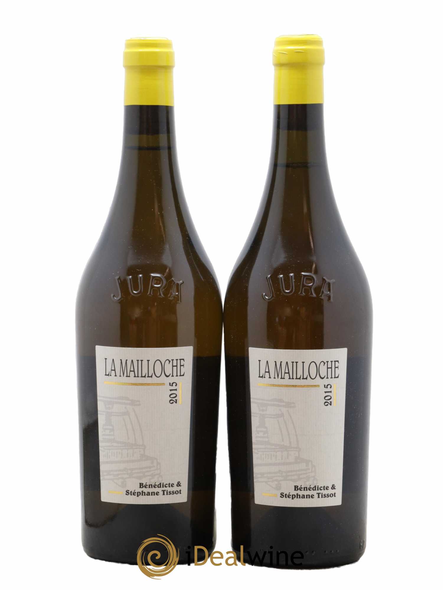 Arbois La Mailloche Bénédicte et Stéphane Tissot 2015 - Lot de 2 bouteilles - 0