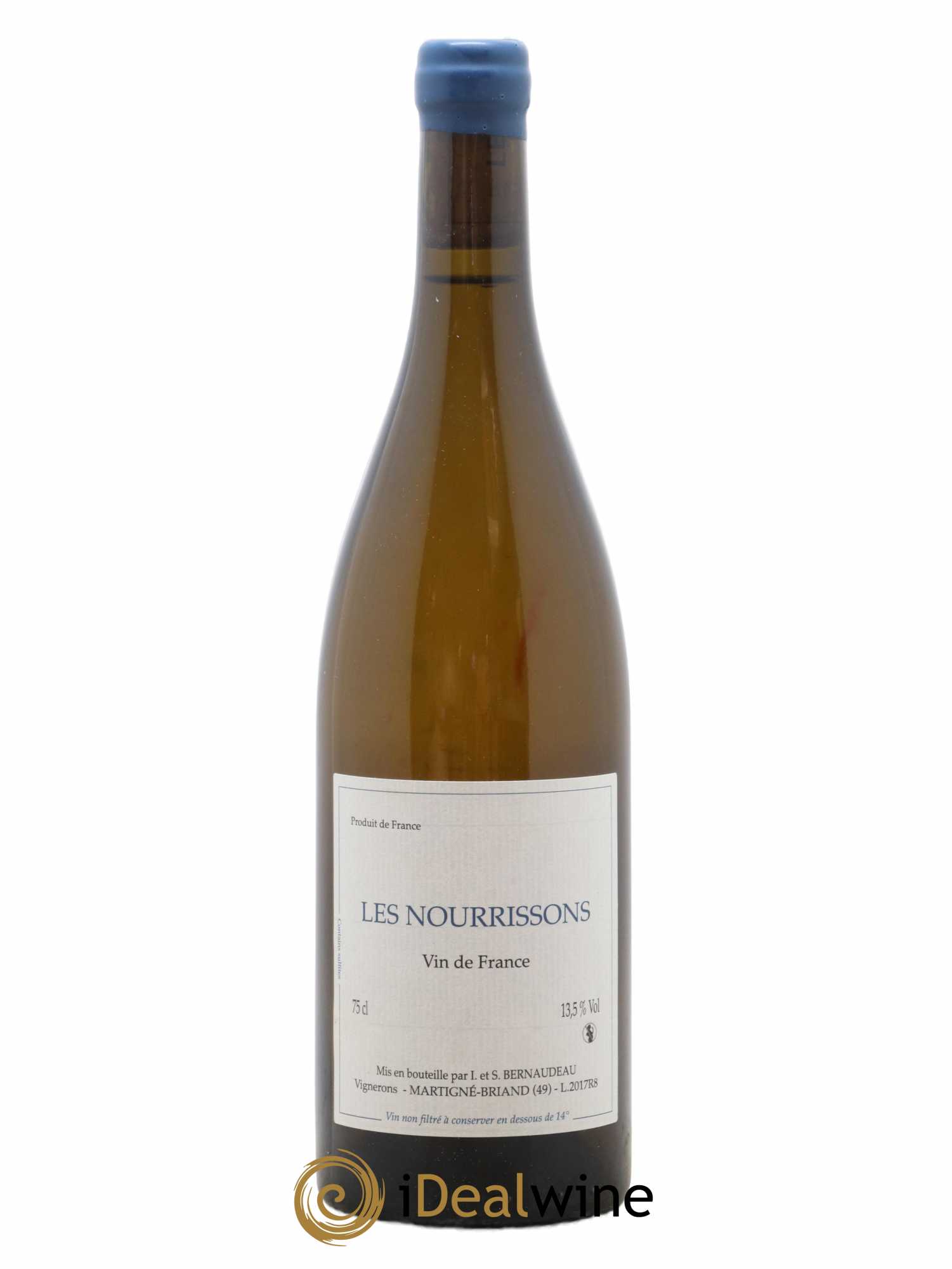 Vin de France Les Nourrissons Stéphane Bernaudeau 2017 - Lot de 1 bouteille - 0