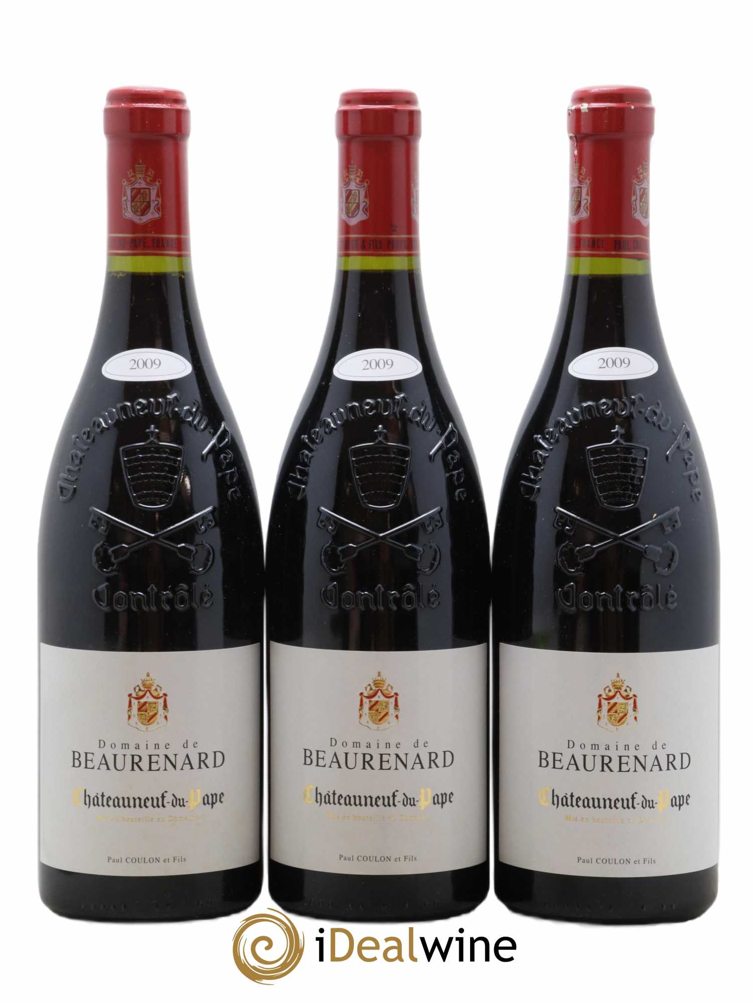 Châteauneuf-du-Pape Beaurenard (Domaine de) 2009 - Lot de 3 bouteilles - 0