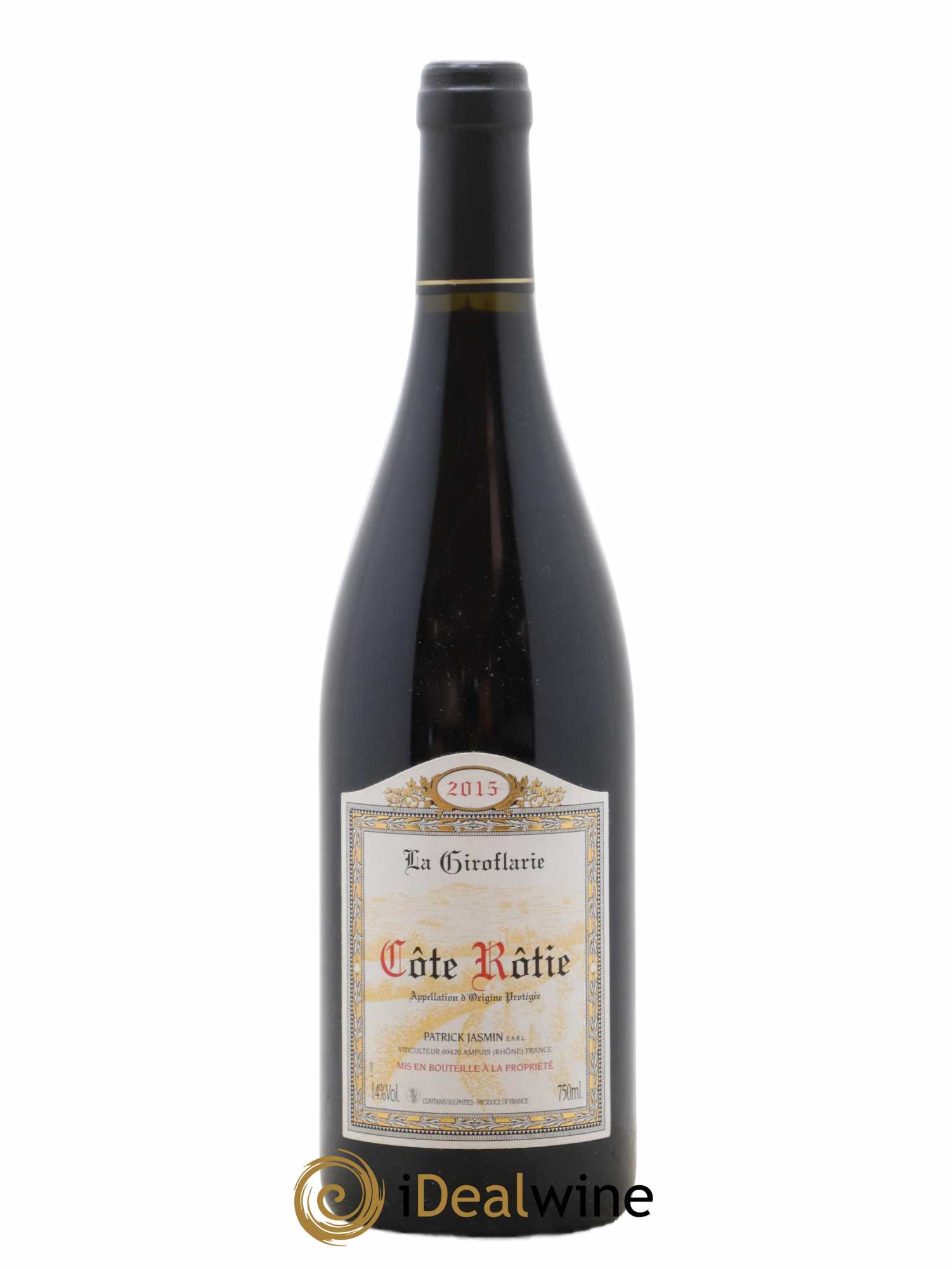 Côte-Rôtie La Giroflarie Jasmin (Domaine) 2015 - Lot de 1 bouteille - 0