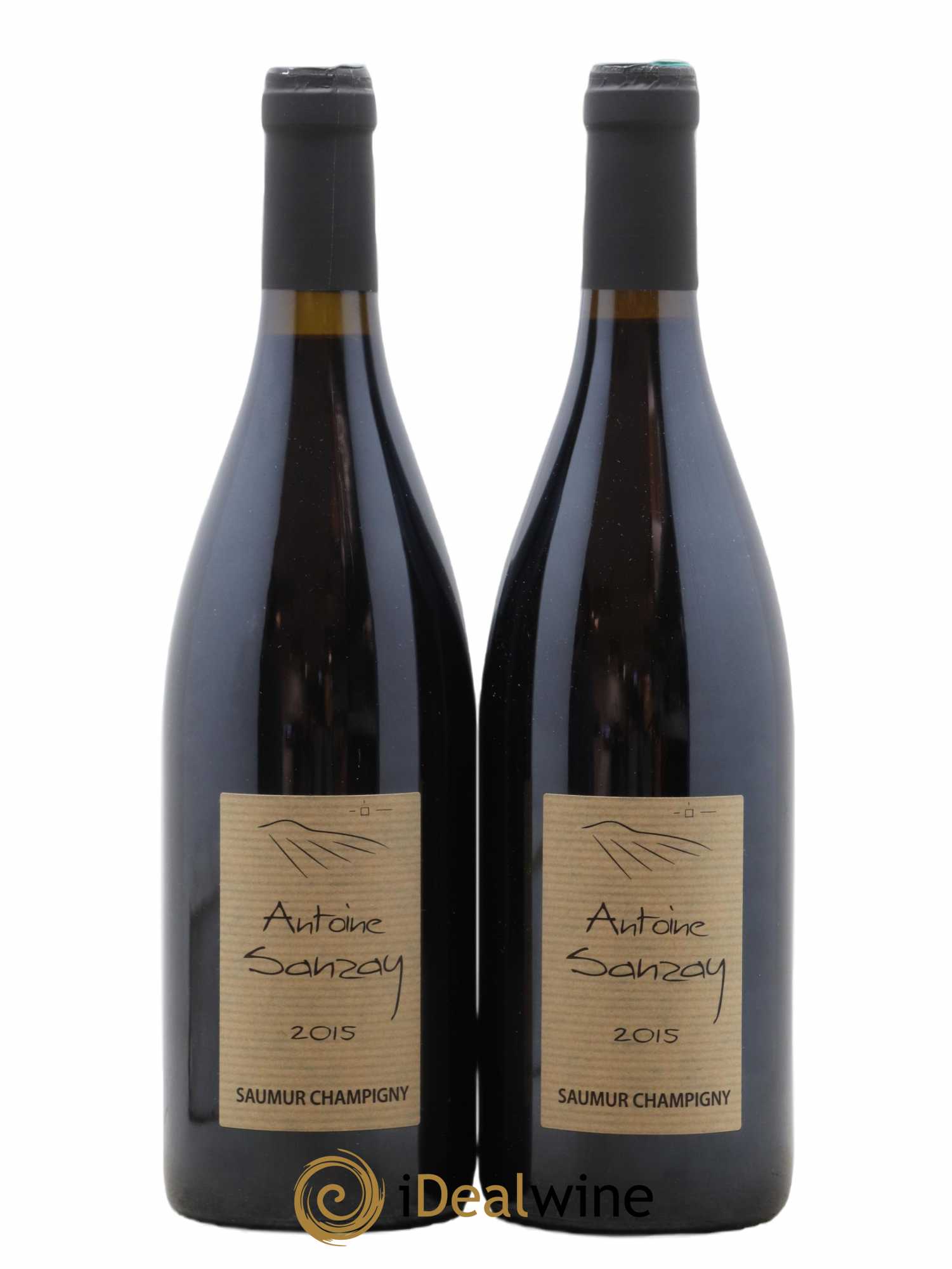 Saumur-Champigny Antoine Sanzay 2015 - Lot de 2 bouteilles - 0