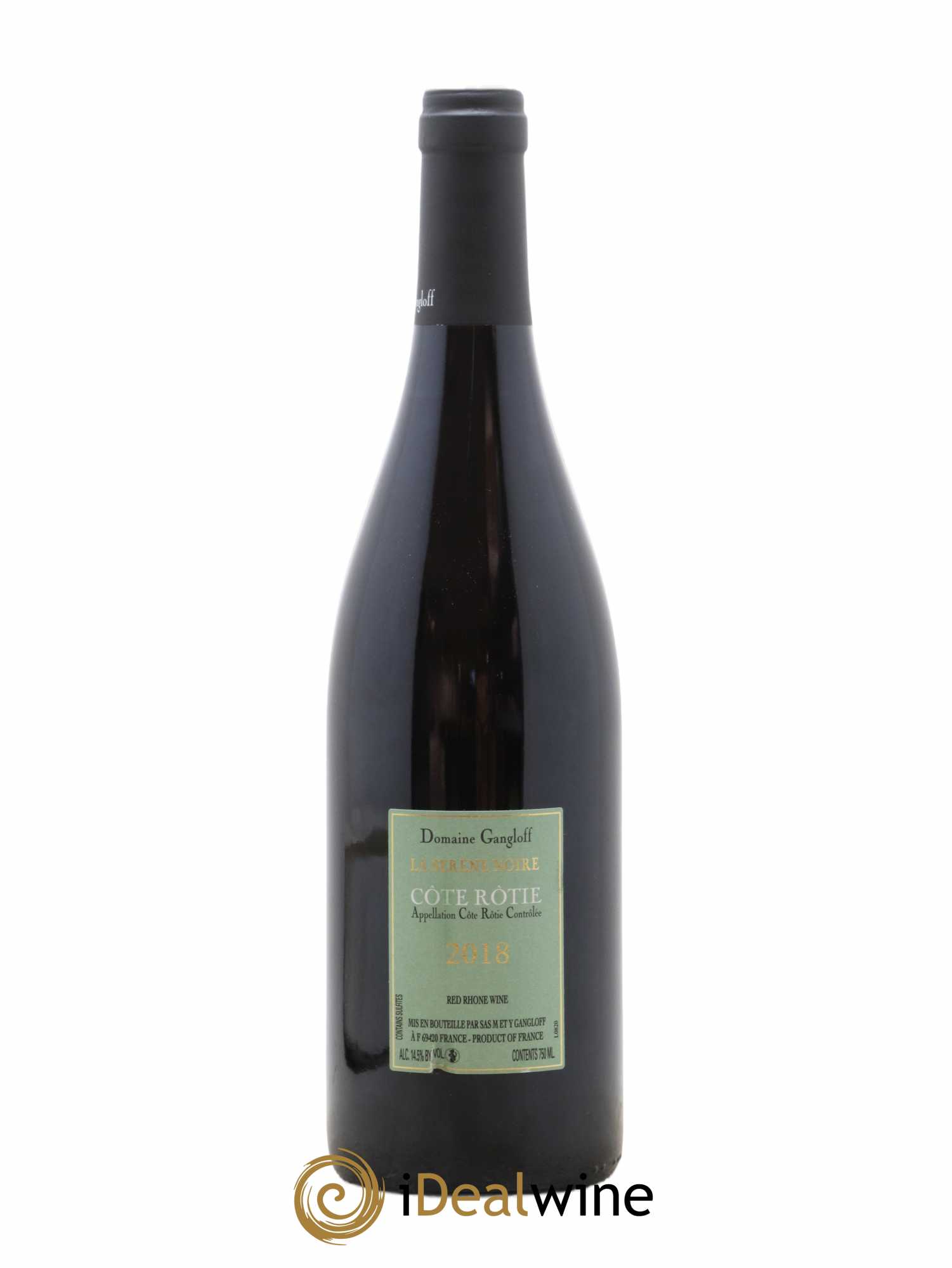 Côte-Rôtie La Sereine Noire Gangloff (Domaine) 2018 - Lot de 1 bouteille - 1