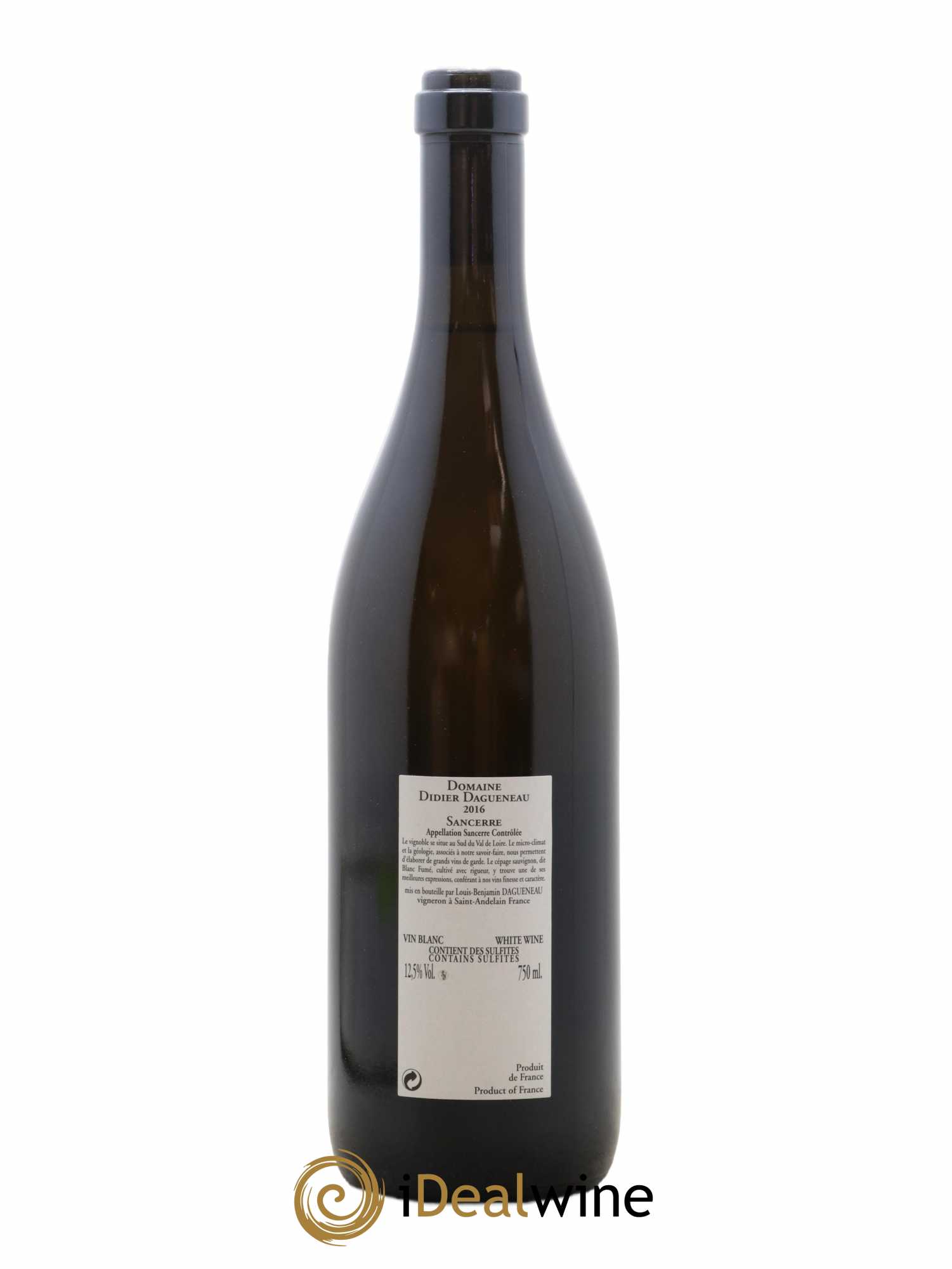 Sancerre En Chailloux Dagueneau 2016 - Lot de 1 bouteille - 1
